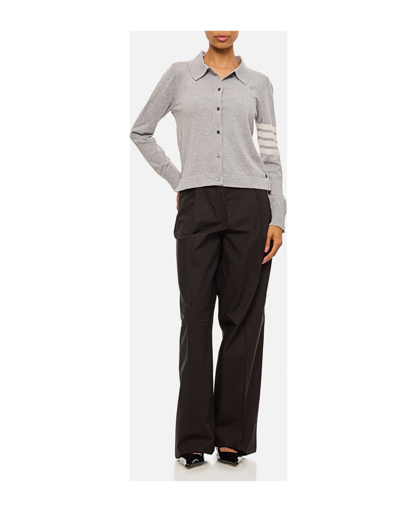 Thom Browne Jersey Shirt - Grey