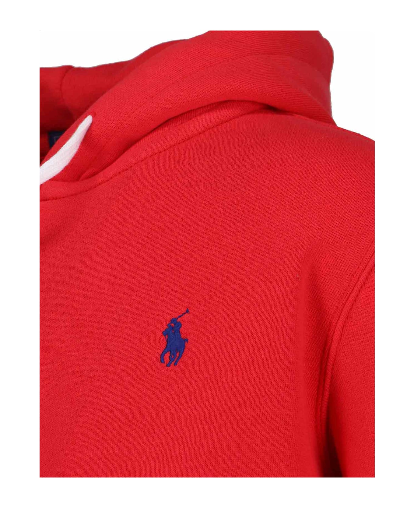 Polo Ralph Lauren Logo Zip Sweatshirt - Red