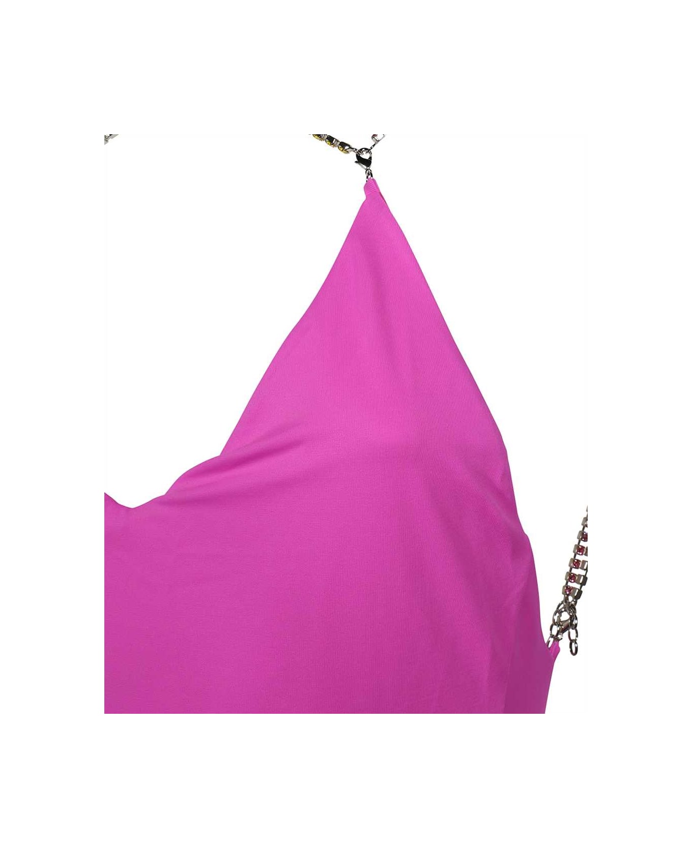 GCDS One-piece Swimsuit - Fuchsia