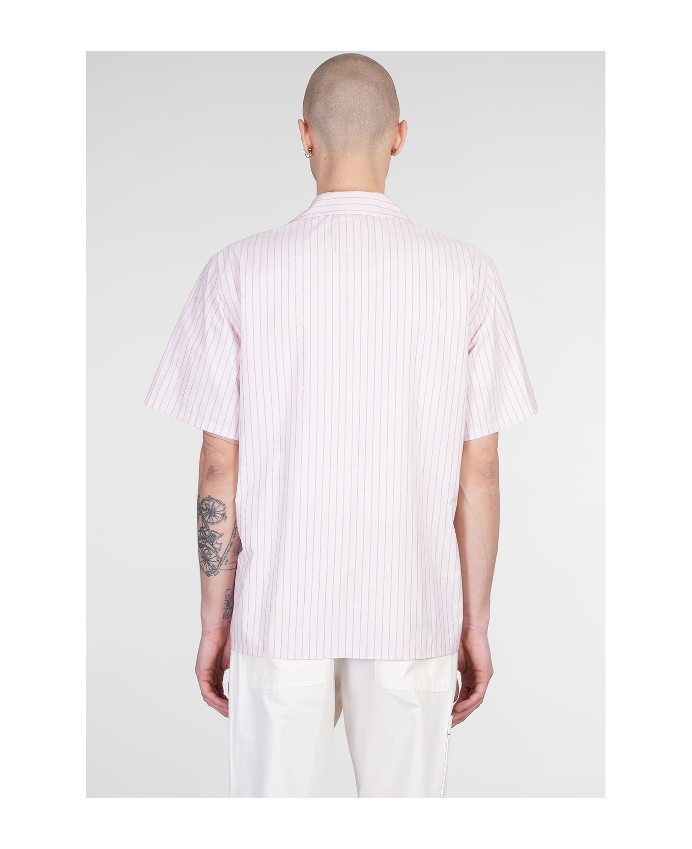Lanvin Shirt In Rose-pink Cotton - rose-pink