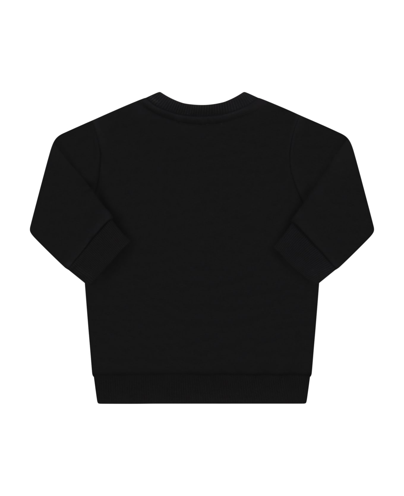 Givenchy Black Sweatshirt For Baby Kids With Logo - Black