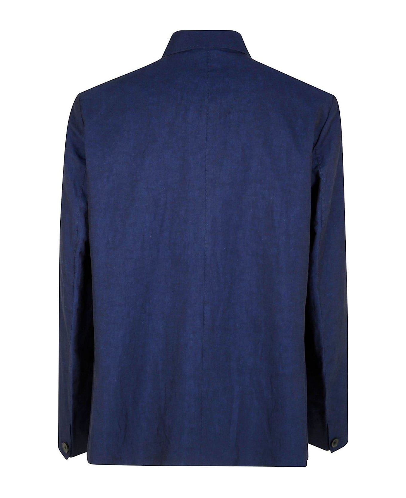 Paul Smith Slub-textured Work Jacket - Blue