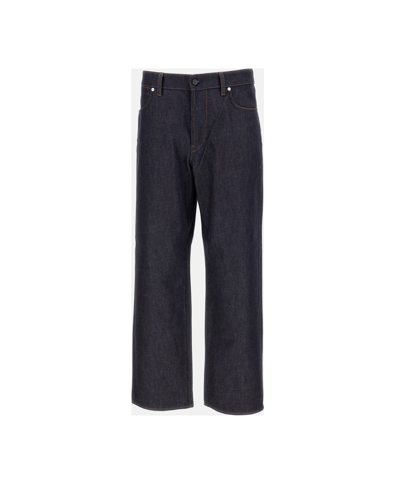 Stone Island Jeans Pantalone Loose - Blue