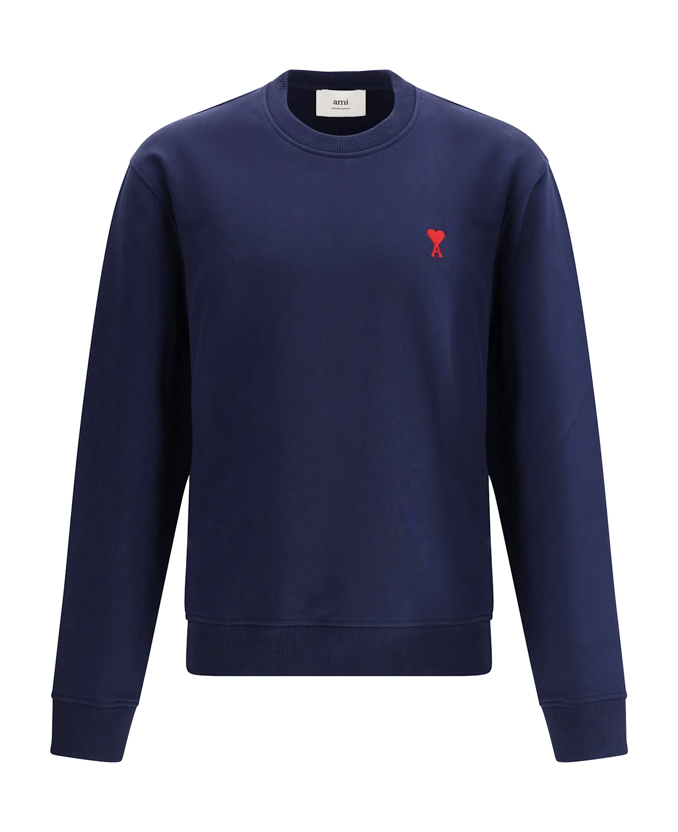 Ami Alexandre Mattiussi Logoed Sweatshirt - BLUE