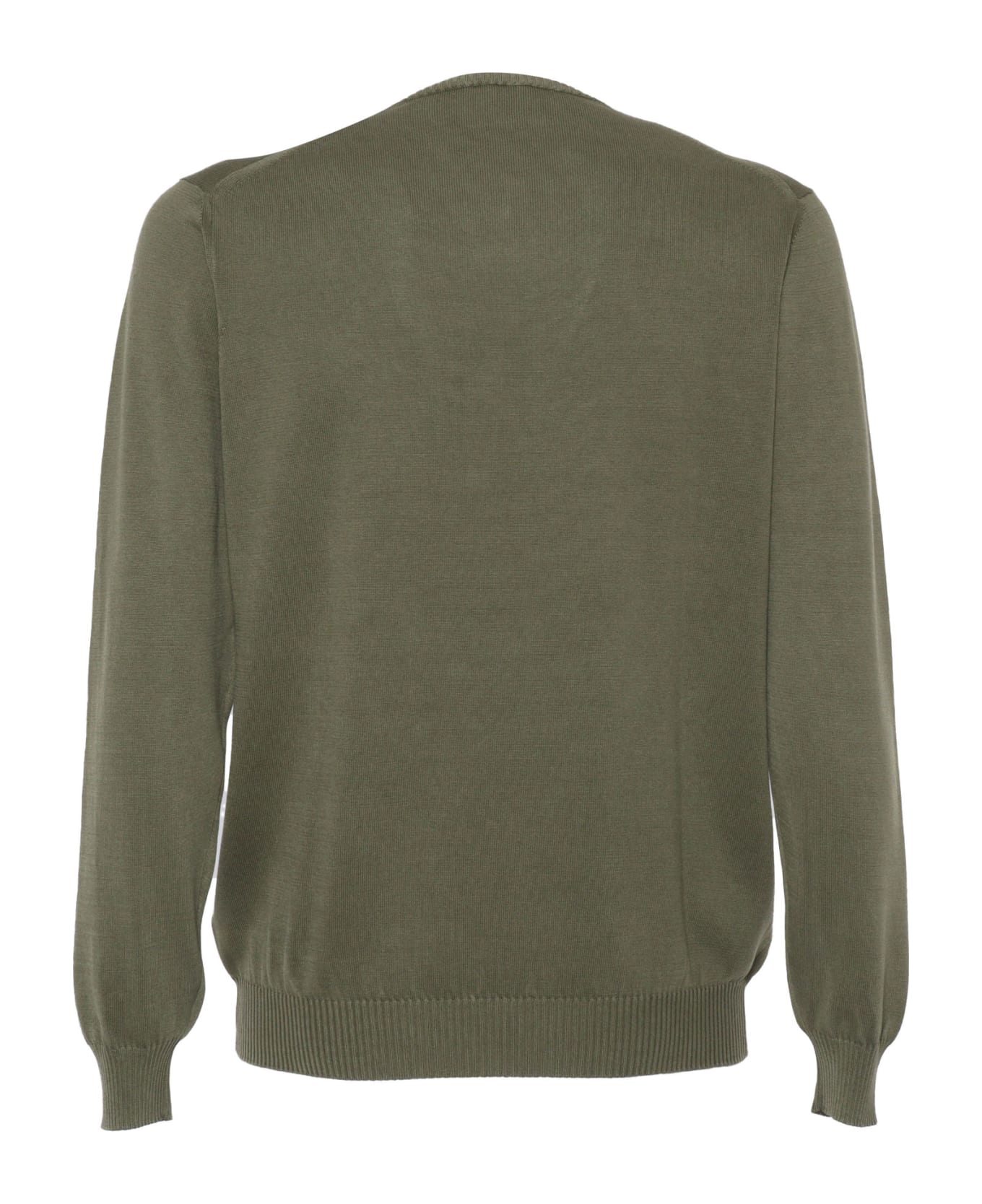 Fedeli Green Giza Light Frosted Sweater - GREEN
