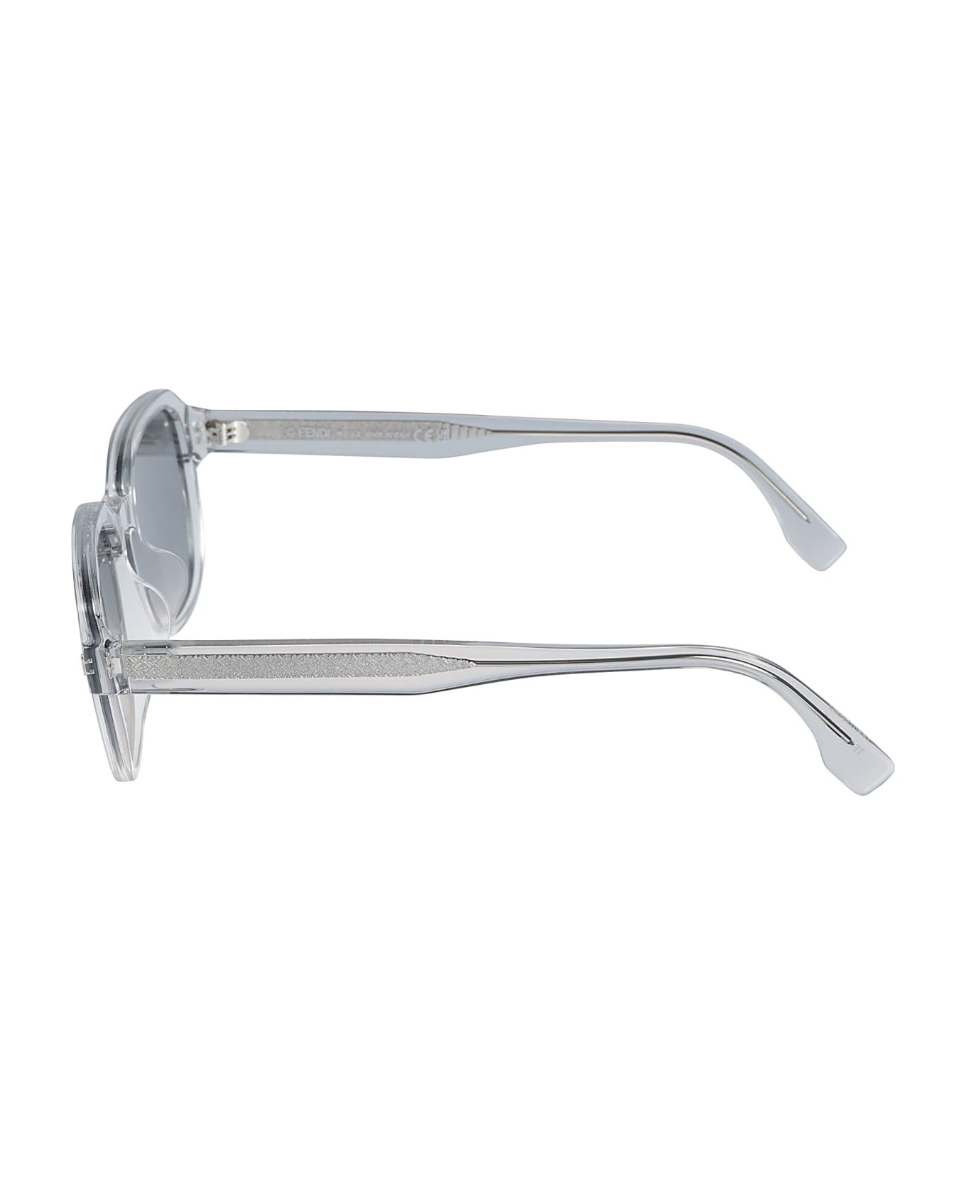 Fendi Eyewear Logo Square Frame Sunglasses - Nero