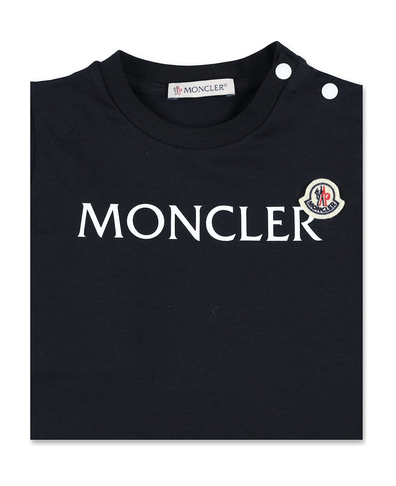 Moncler Kid - Print Logo T-shirt