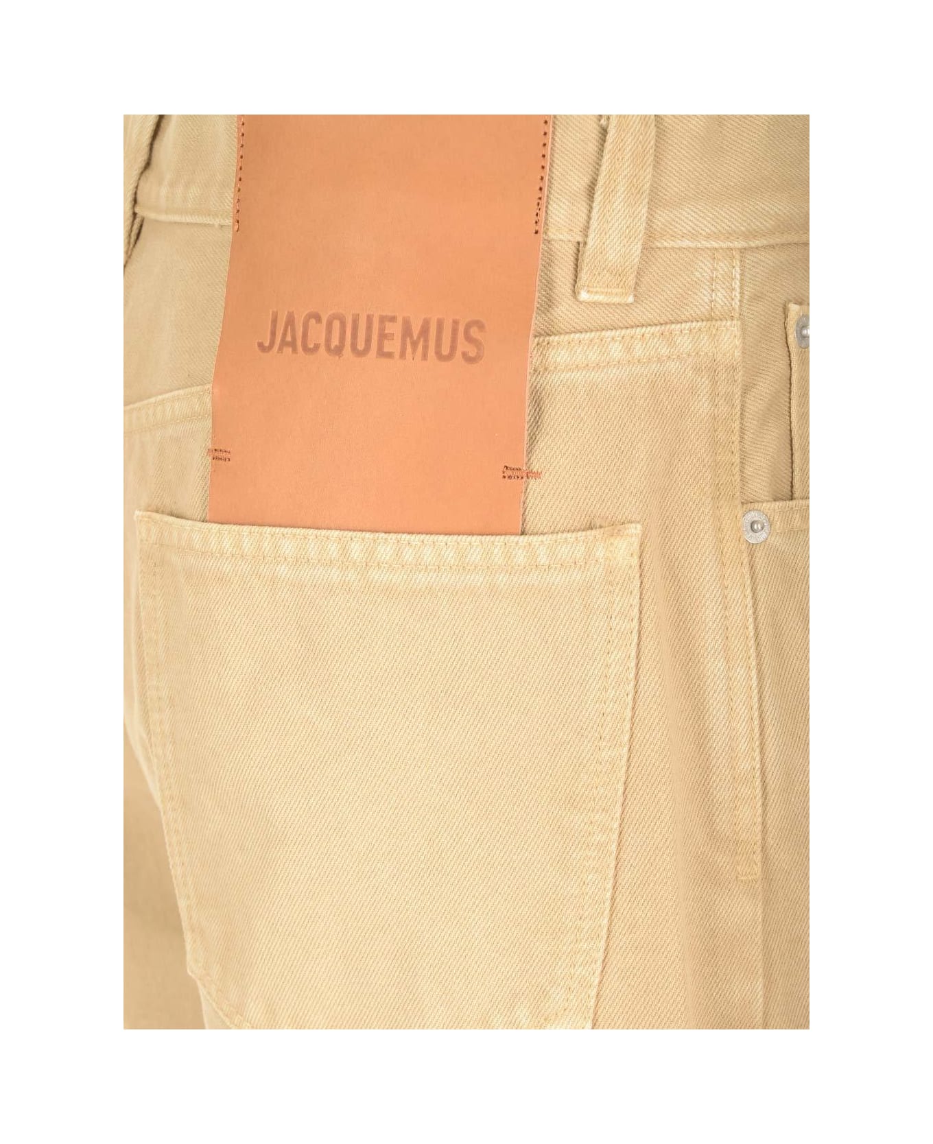 Jacquemus Straight Leg Jeans - NEUTRALS