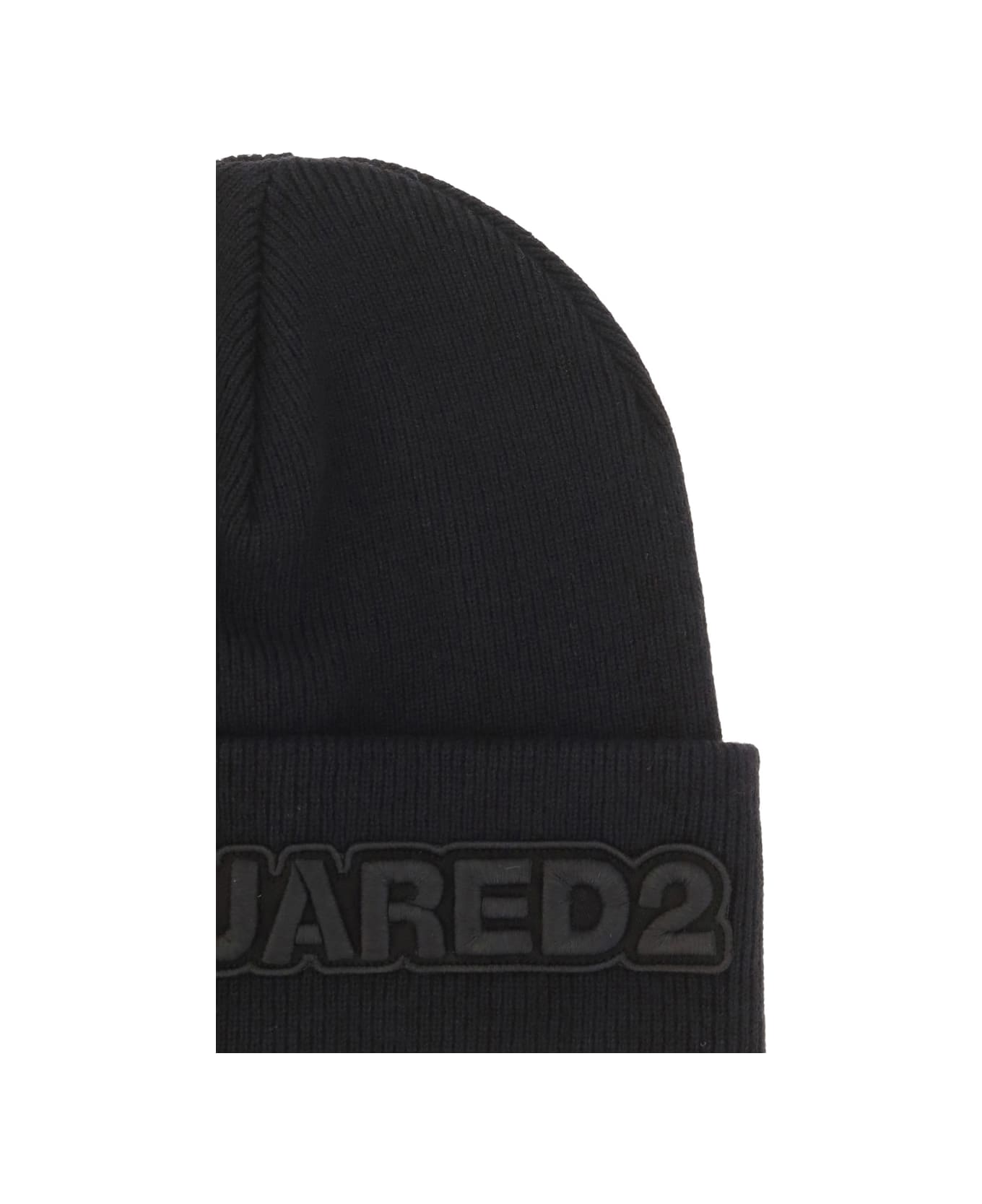 Dsquared2 Logo Embroidered Knit Beanie - M084 帽子