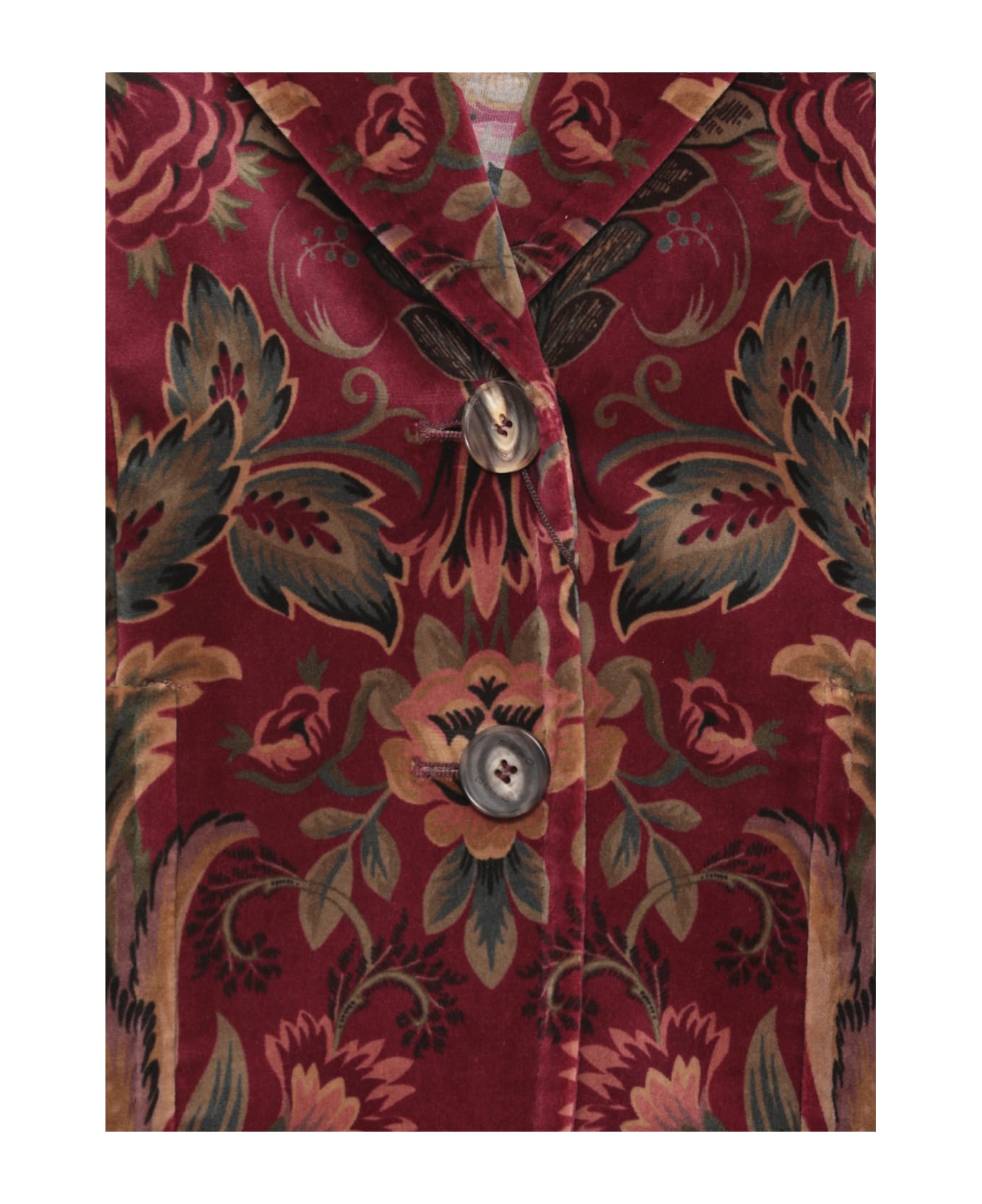 Etro Blazer With Print - MULTICOLOUR