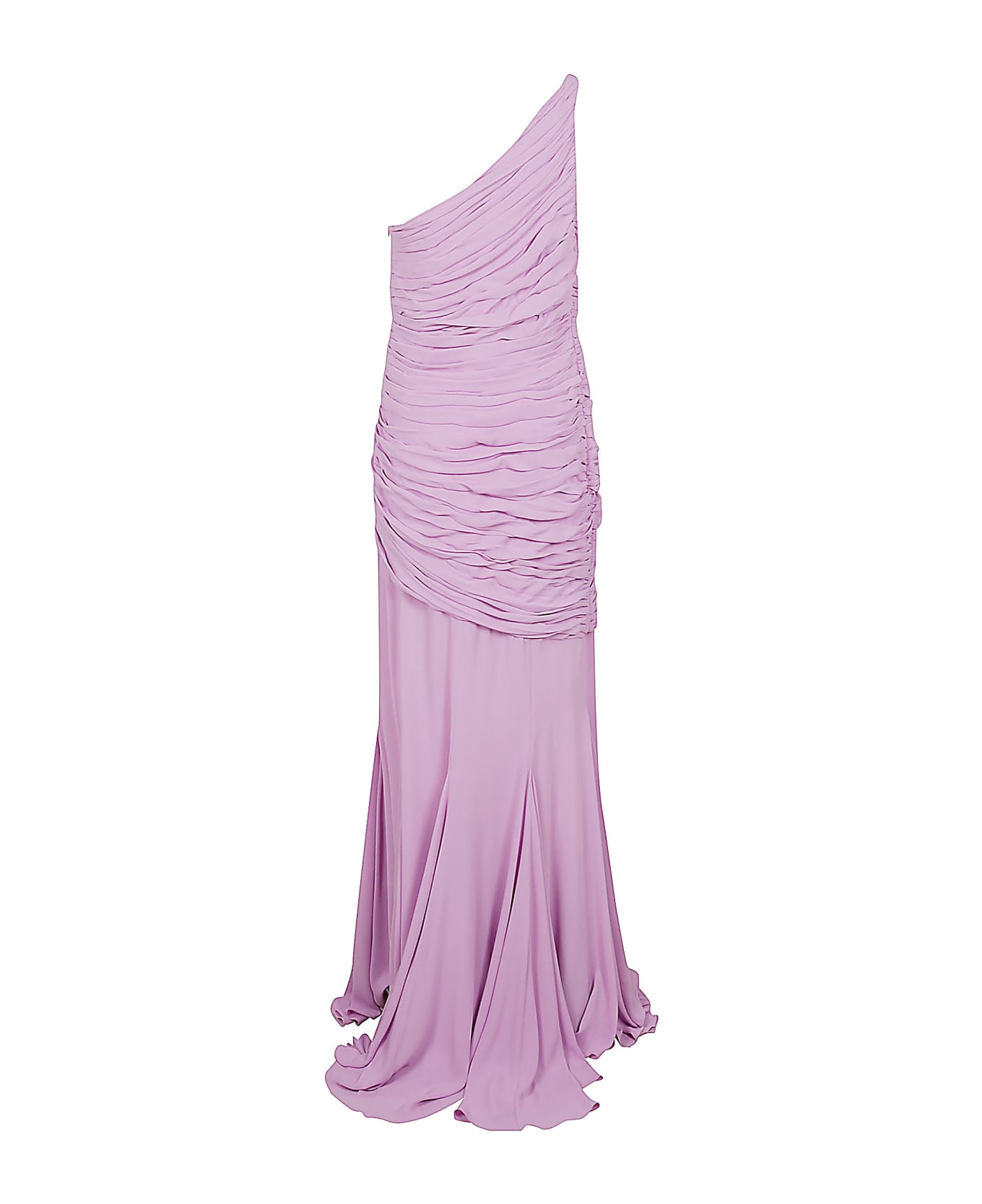 Giuseppe di Morabito Single-shoulder Sleeveless Dress - Light Lilac