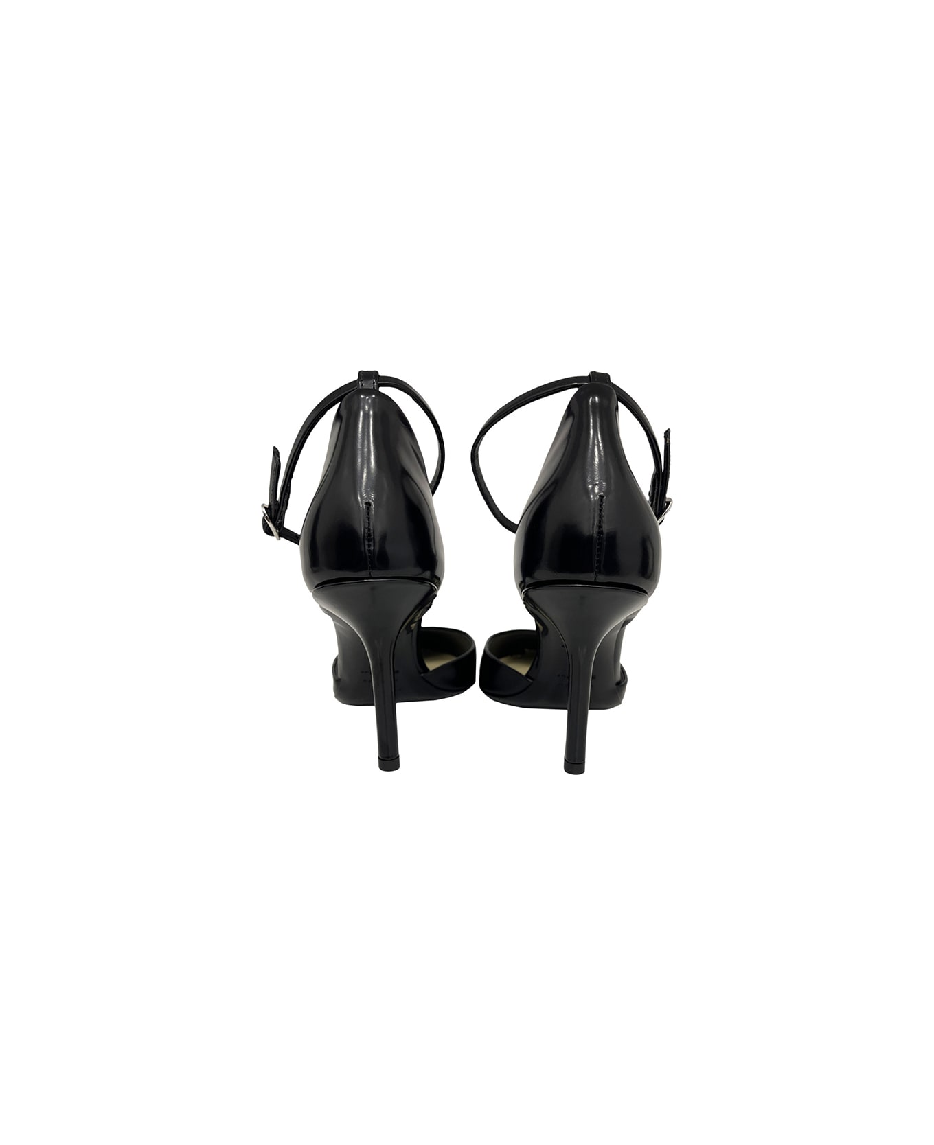 Proenza Schouler Pump In Spazzolato Calfskin - Black