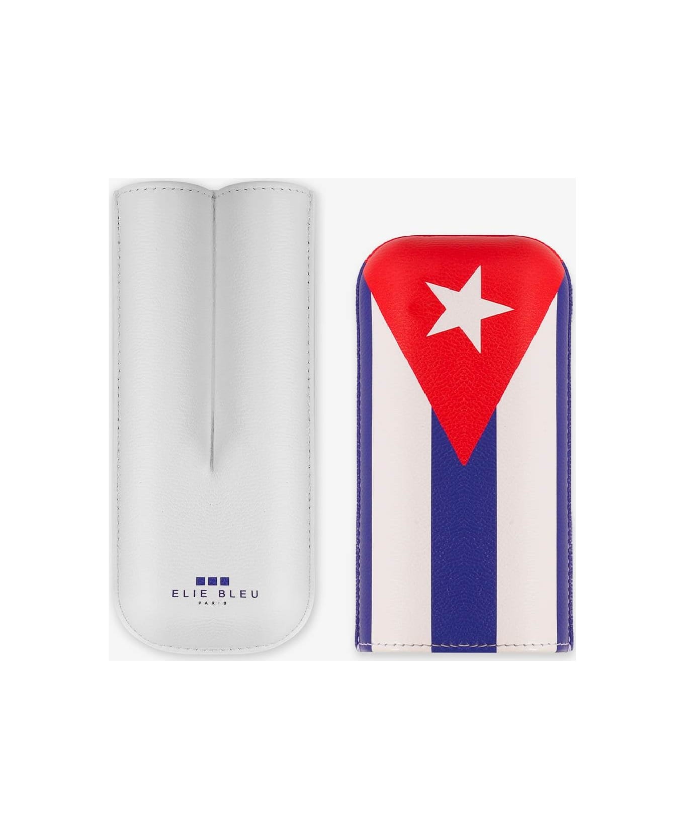 Larusmiani Cigar Holder Cuban Flag  - Neutral