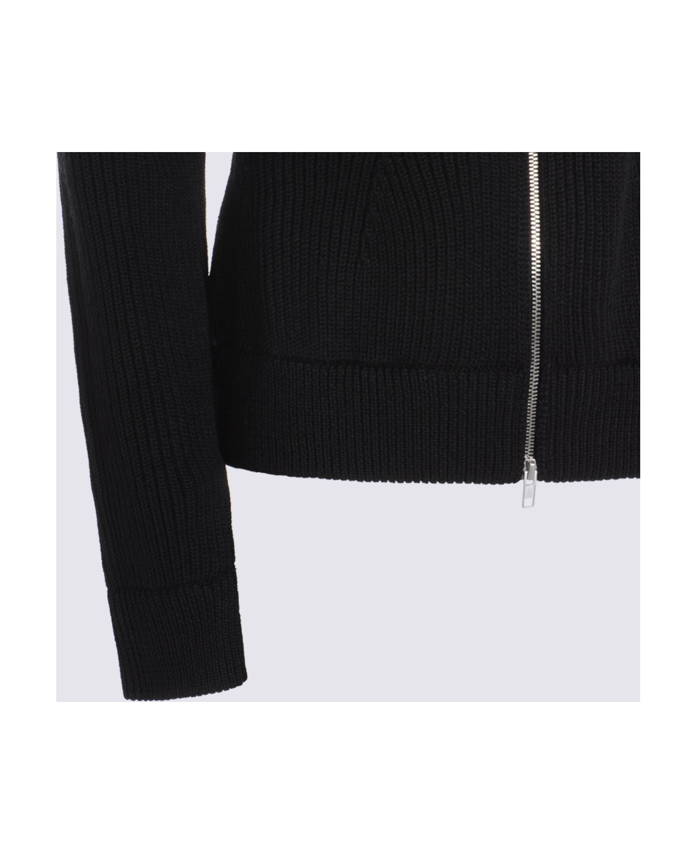 Maison Margiela Black Wool Knitwear - Black