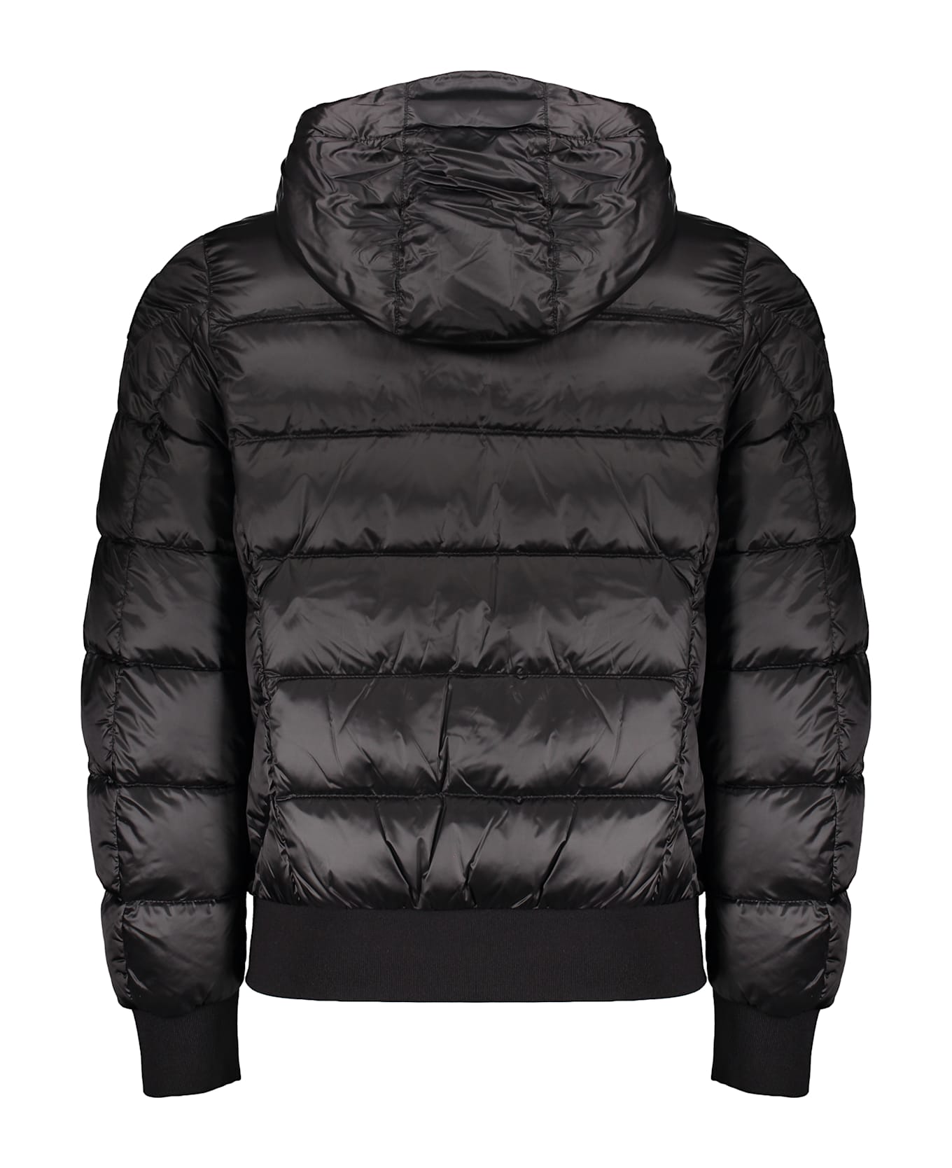Parajumpers Down Jacket With Hood - black