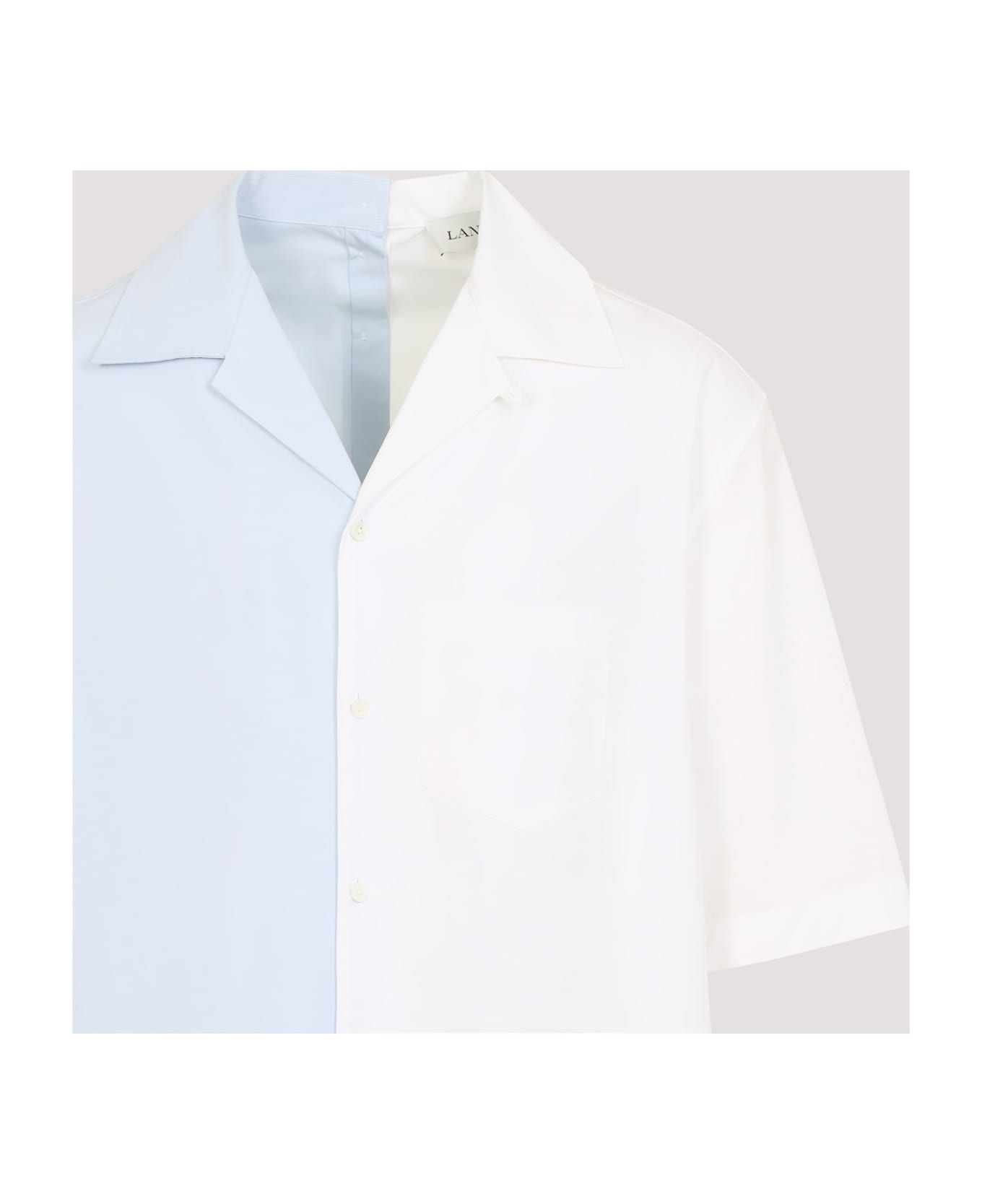 Bicolor Asymmetric Shirt