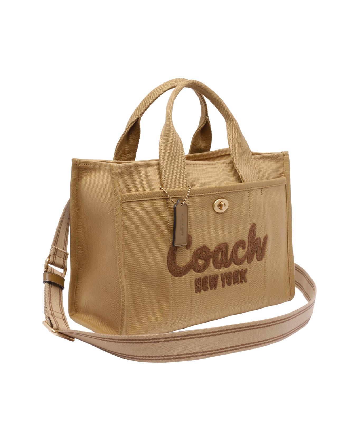 Coach Cargo Tote Bag - BROWN