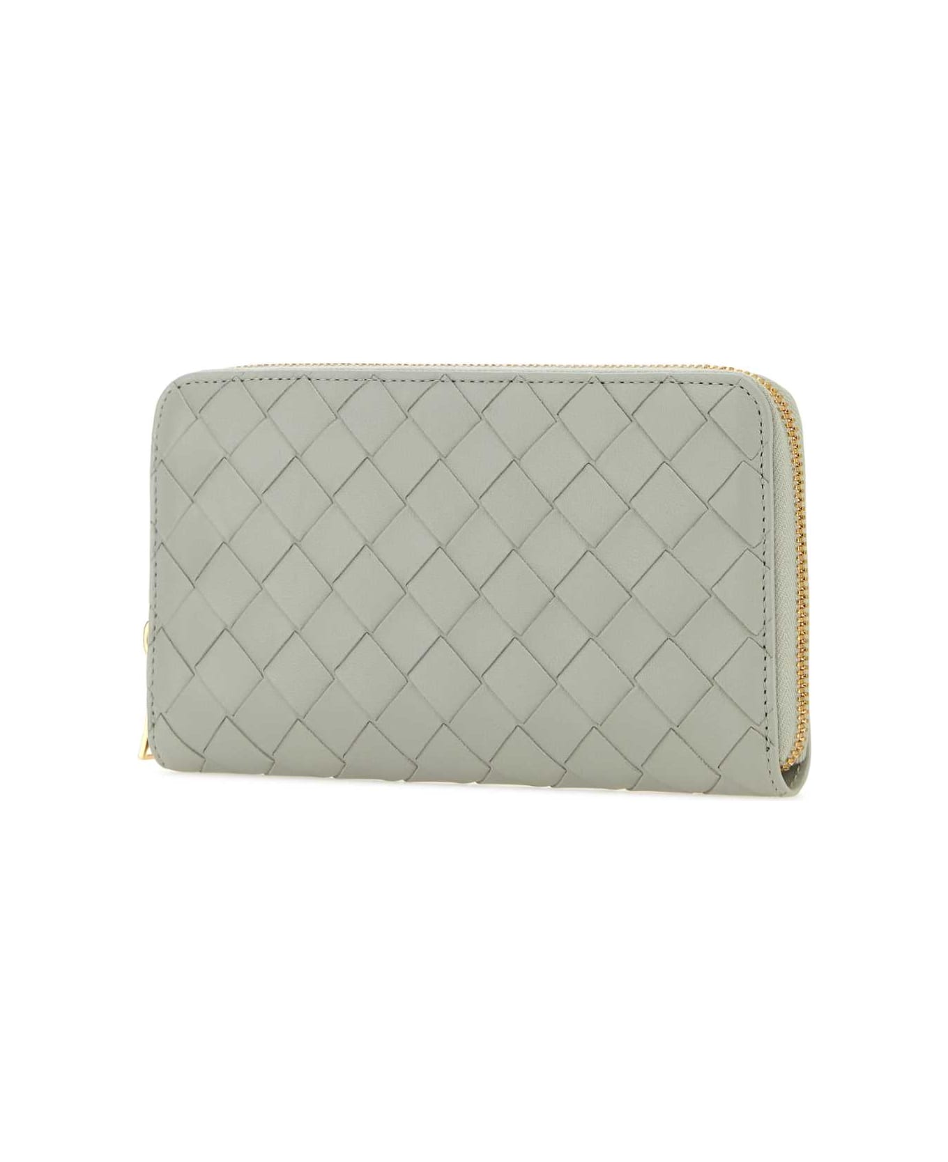 Bottega Veneta Light Grey Nappa Leather Wallet - AGATEGREYGOLD 財布