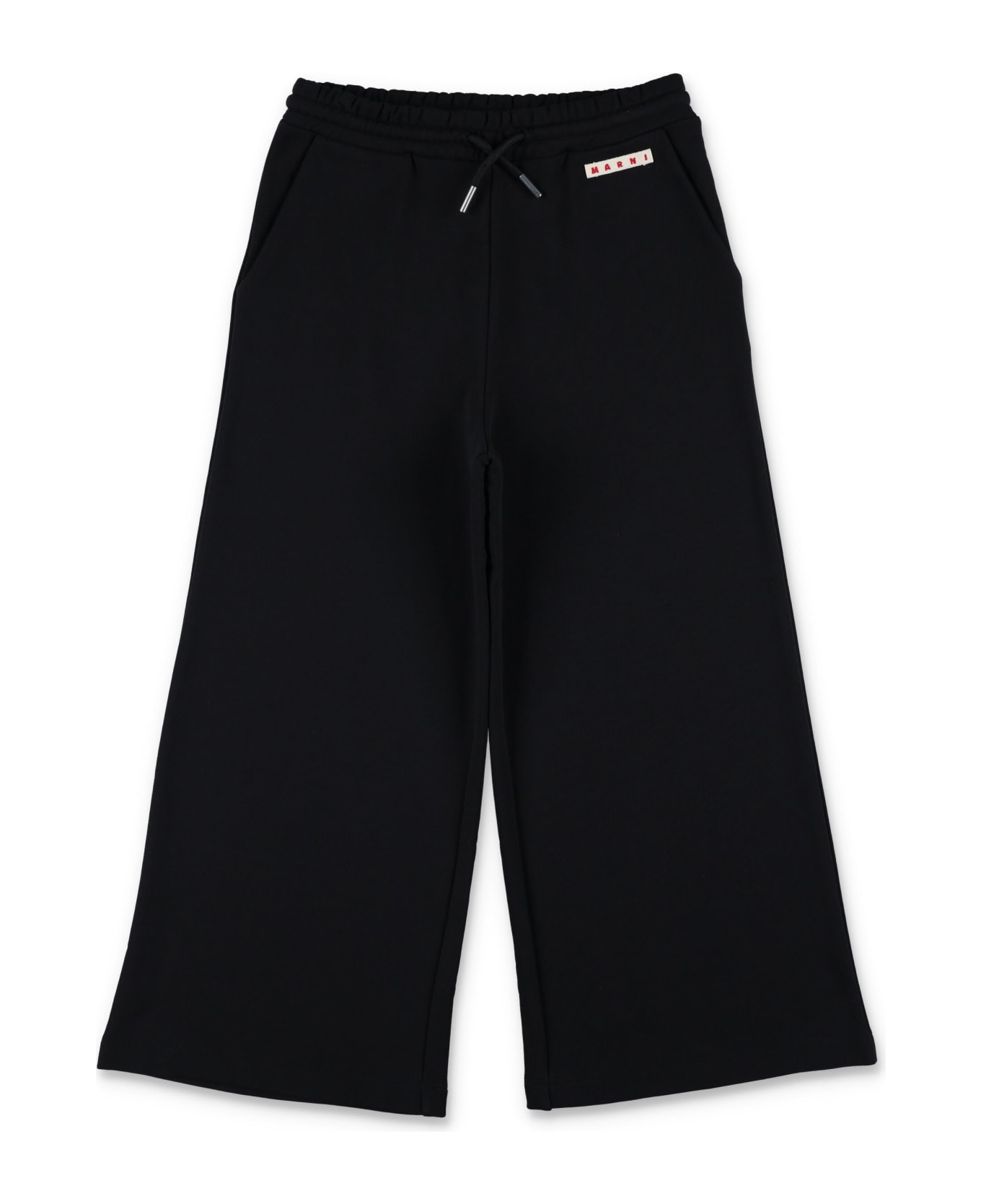 Marni Logo Sweatpants - BLACK ボトムス