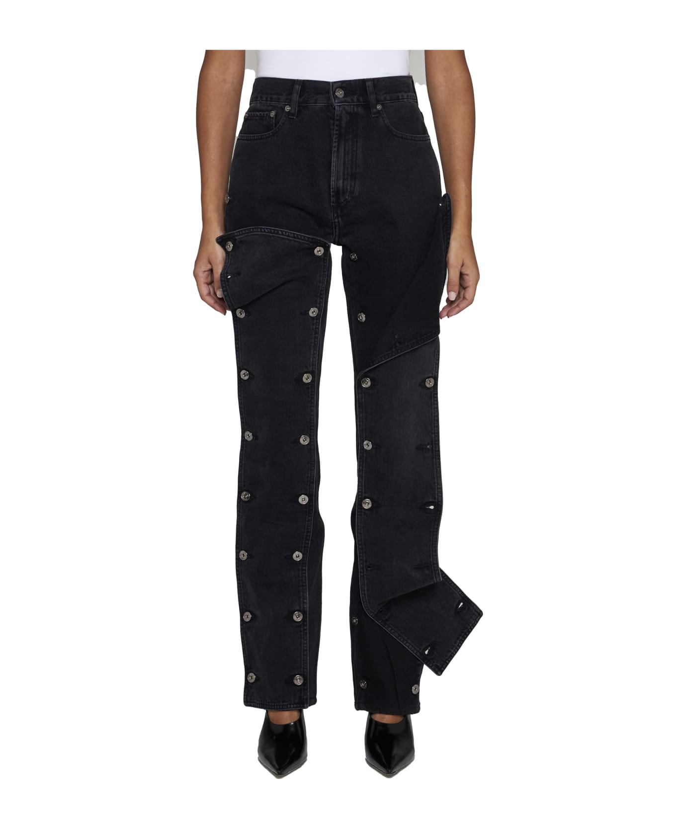 Y/Project Jeans - Evergreen black