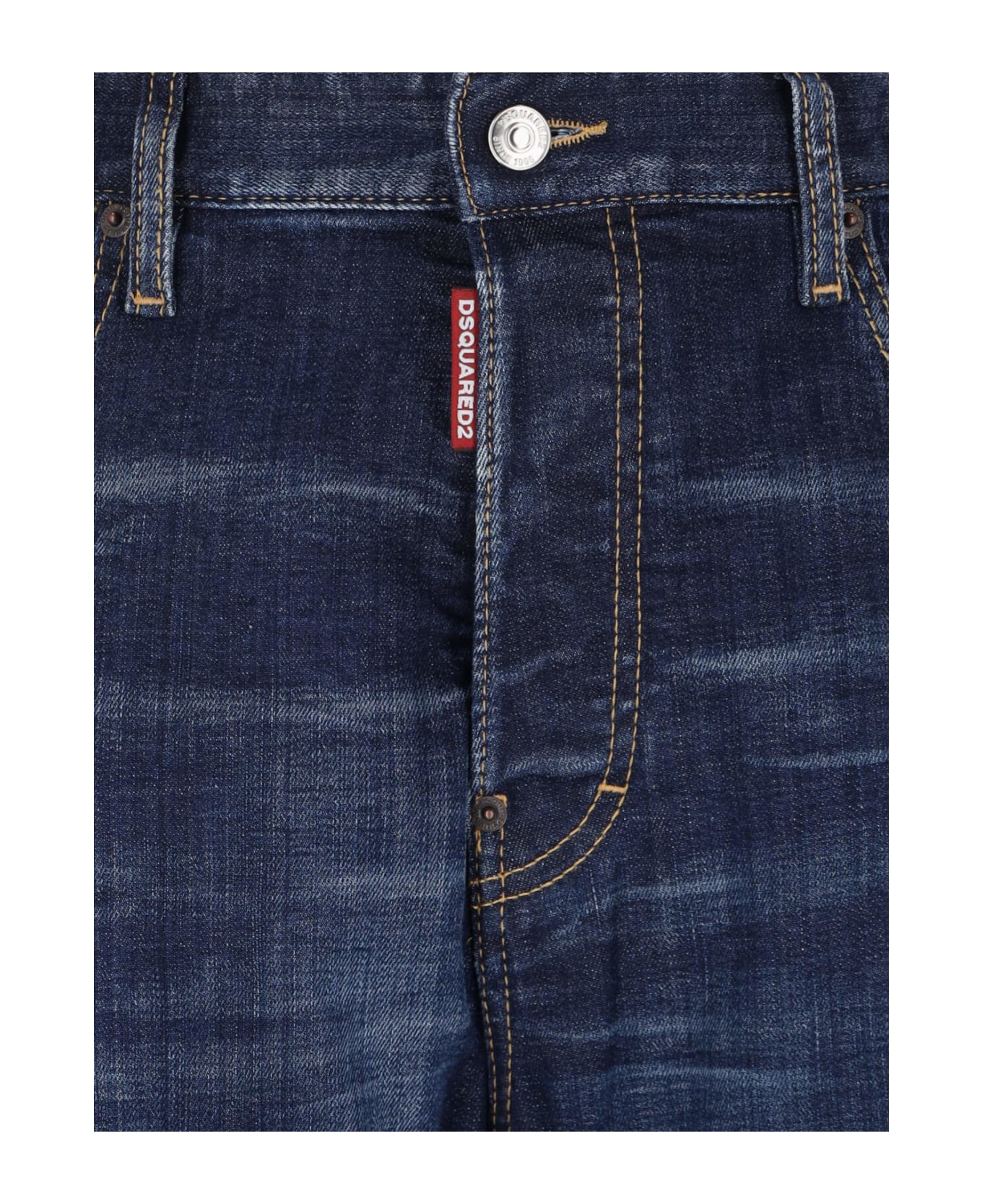 Dsquared2 'dark Pressed Wash 242' Jeans - Blue