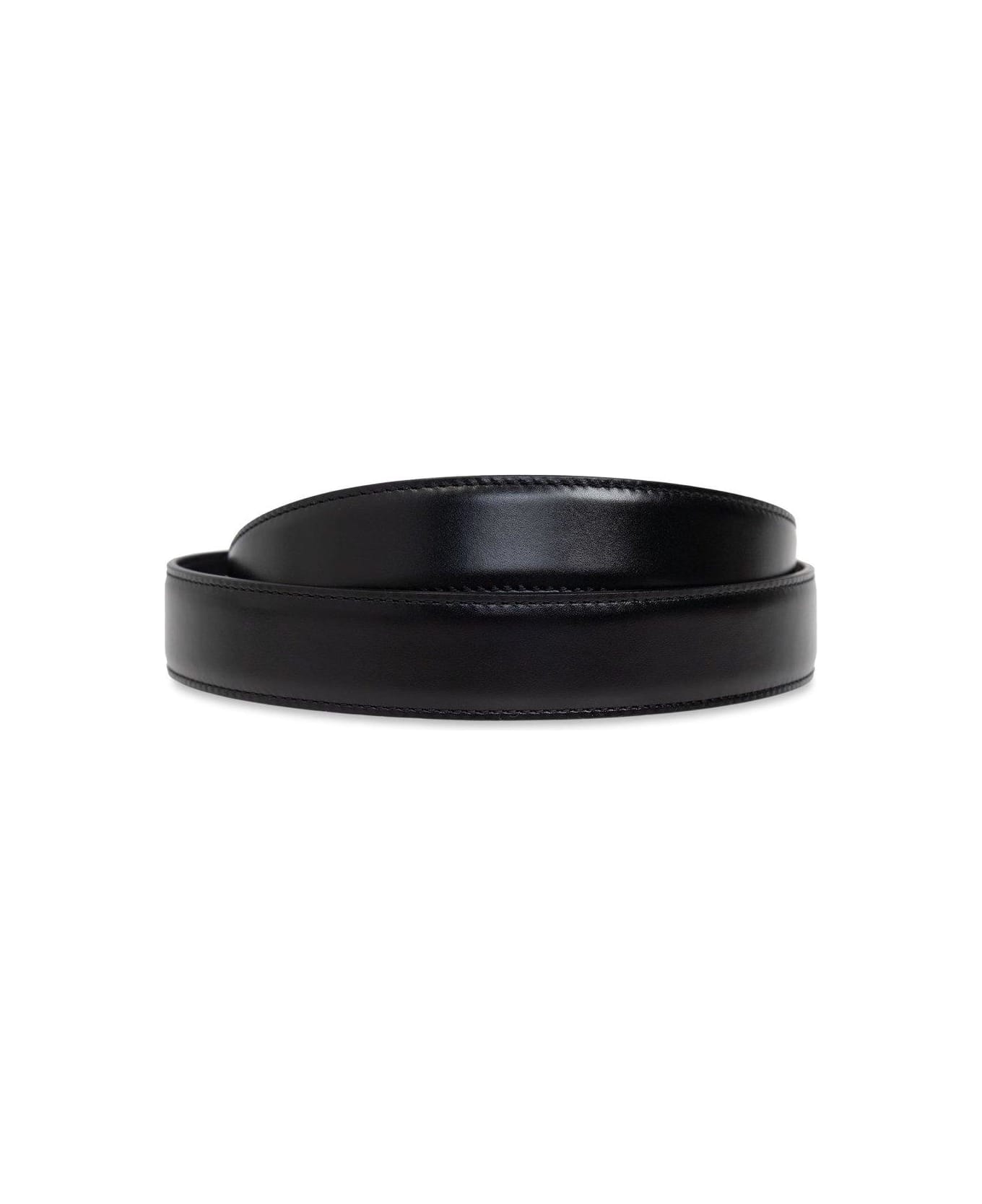 Saint Laurent Charnier Buckle Belt - NERONERO