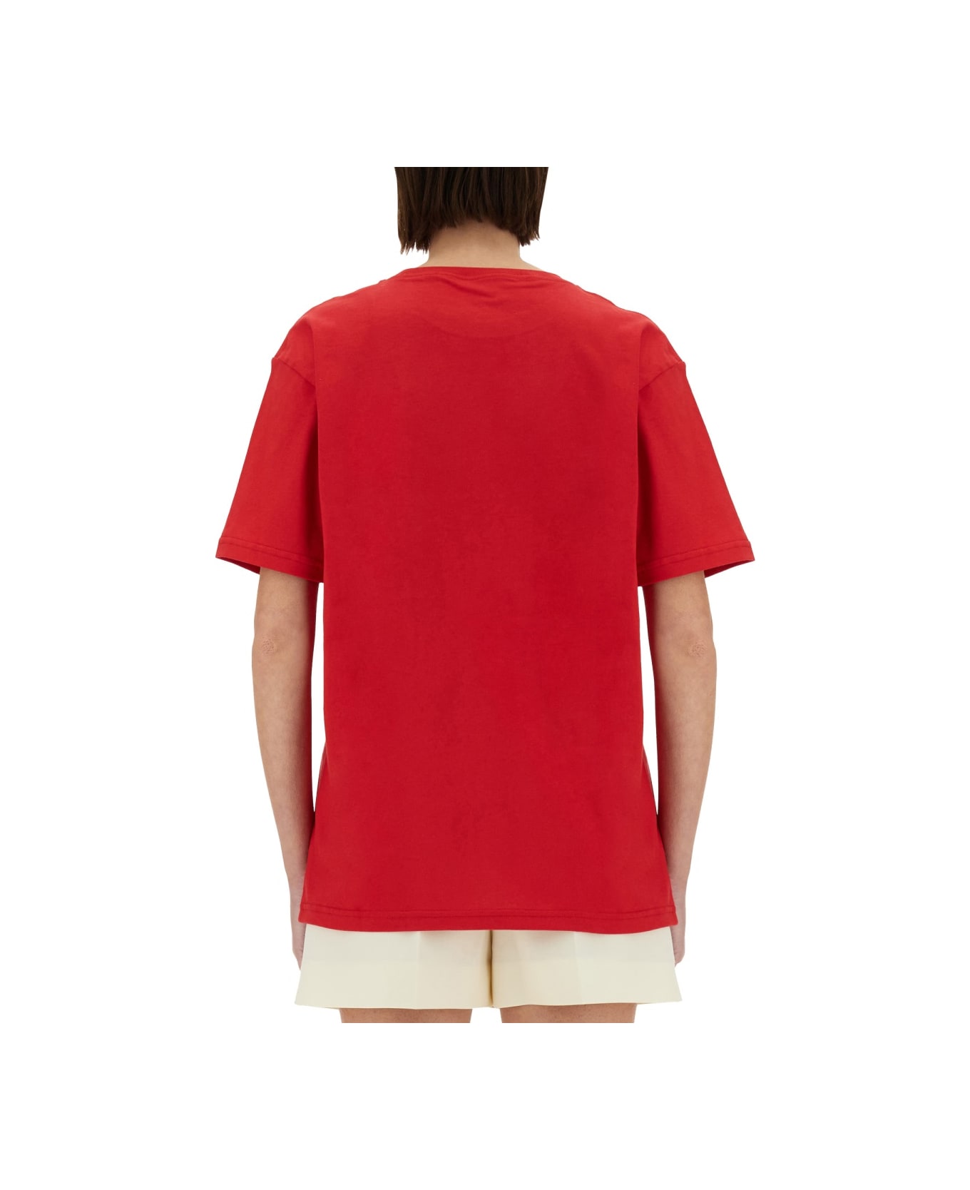 Valentino "chez Valentino" Print T-shirt - RED