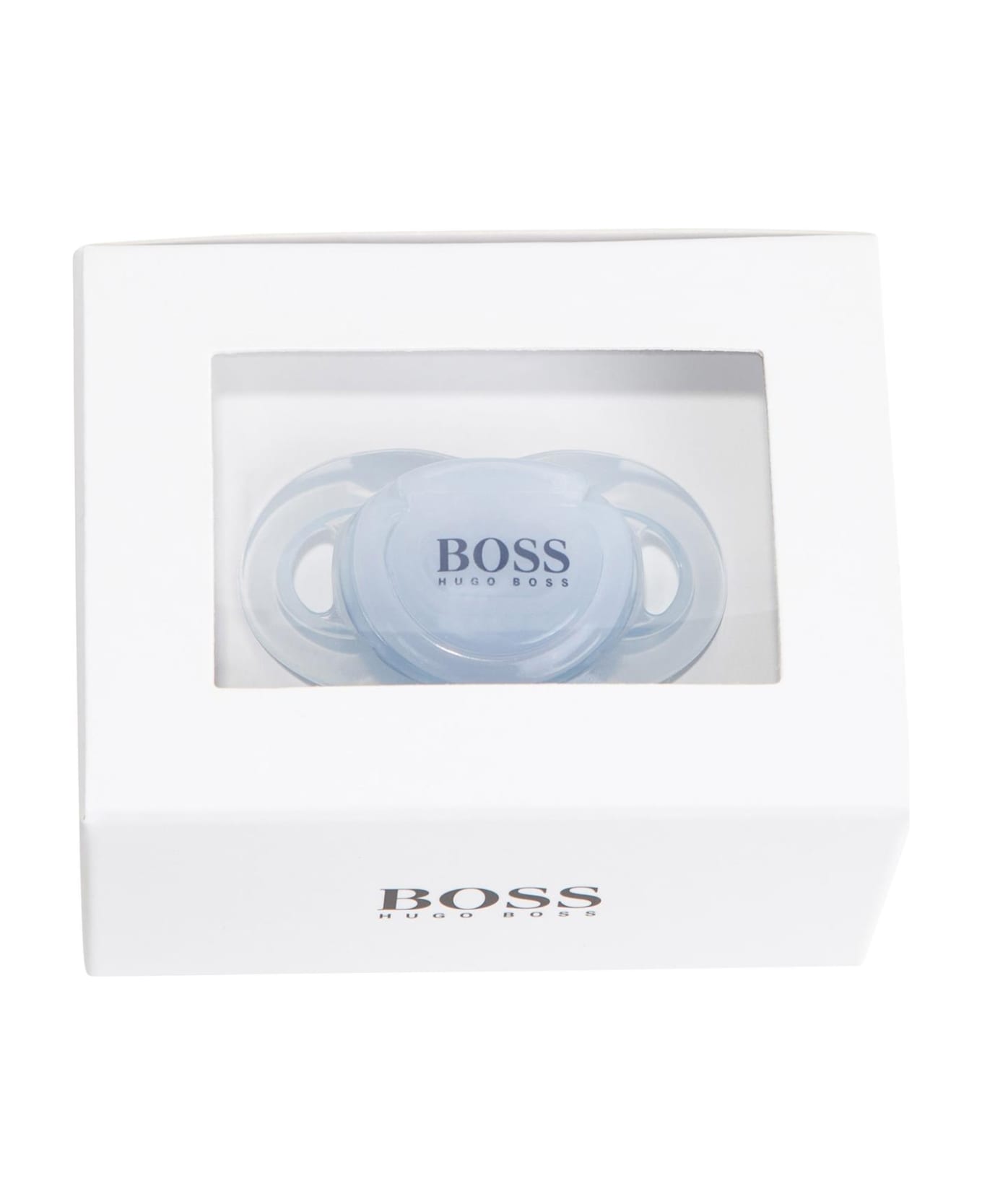 Hugo Boss Pacifier With Print - Light blue アクセサリー＆ギフト