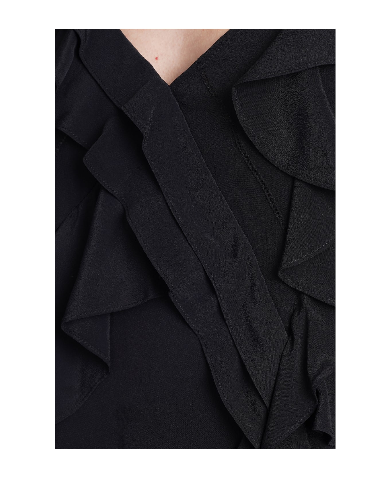 IRO Ellie Topwear In Black Viscose - black