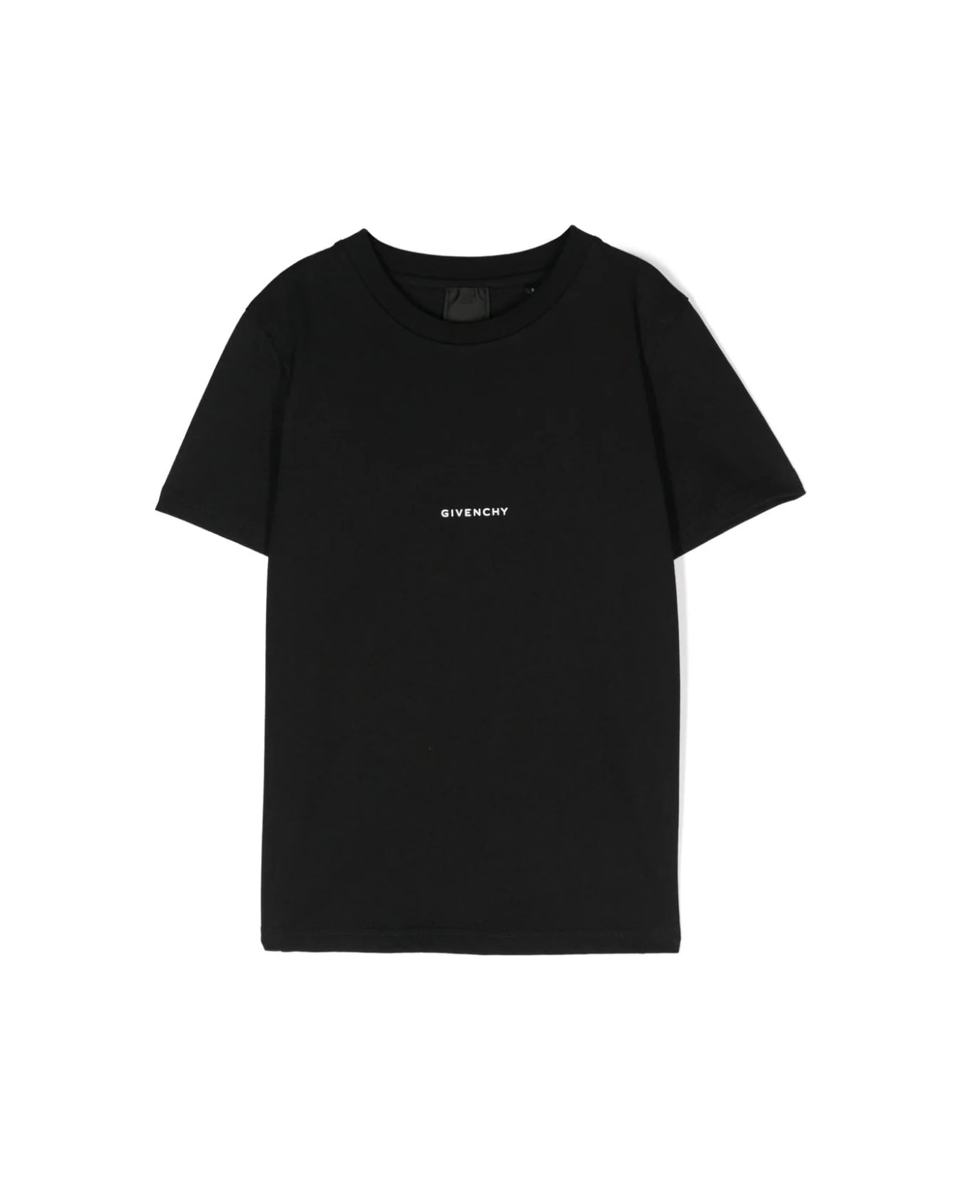 Givenchy Black T-shirt With 4g Givenchy Micro Logo - BLACK