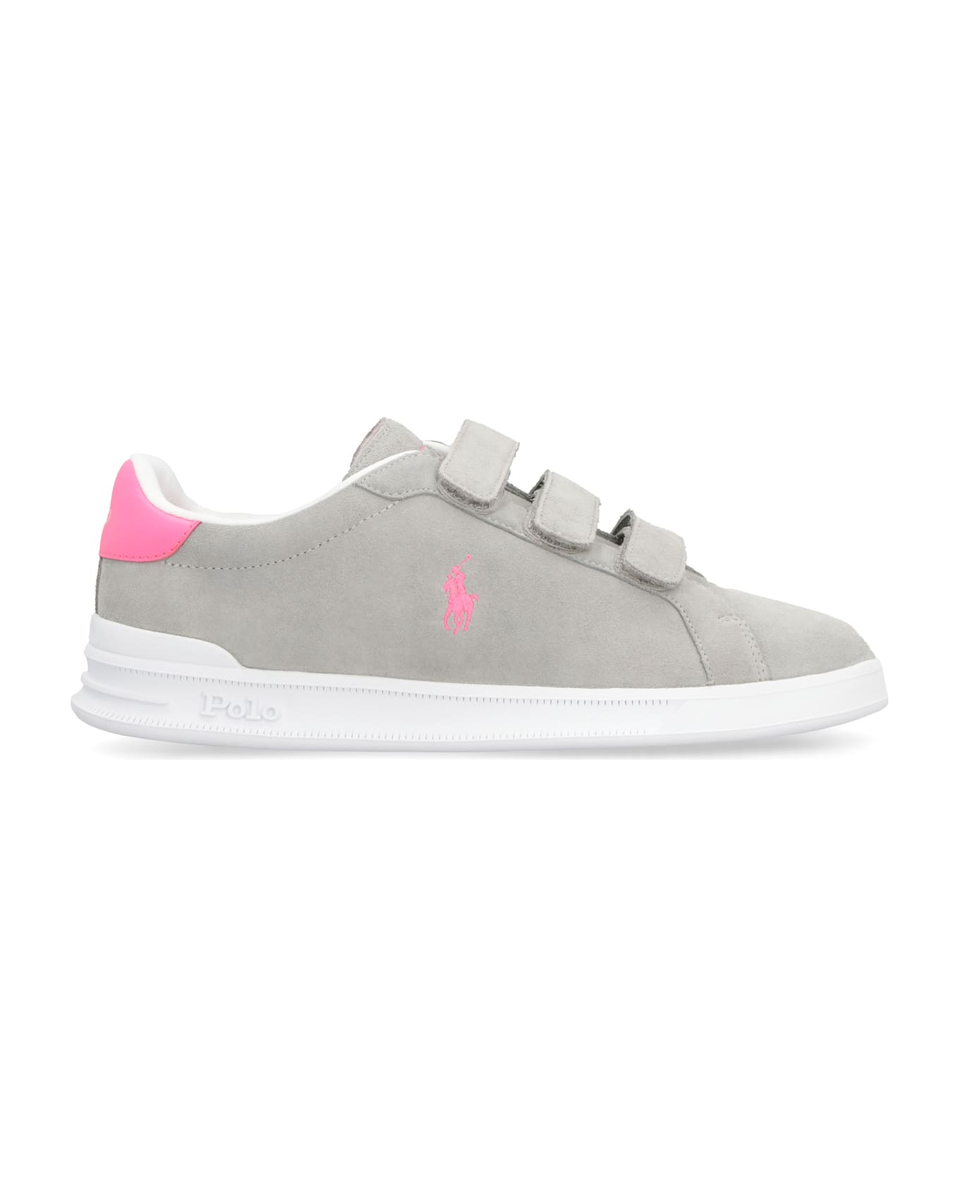 Polo Ralph Lauren Suede Low-top Sneakers - grey