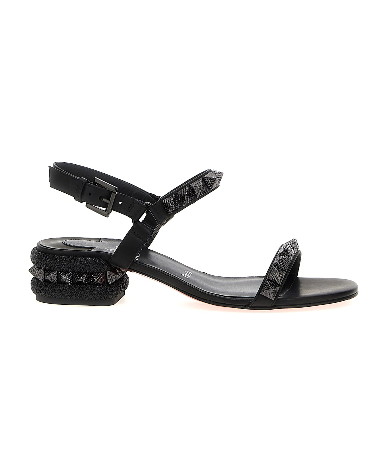 Christian Louboutin 'pyrasand' Sandals - Black  