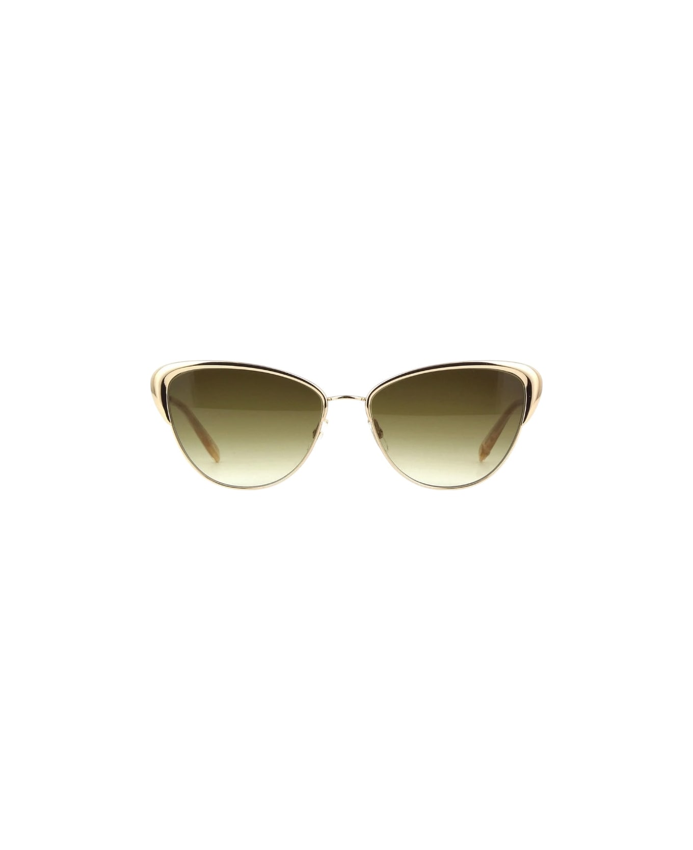 Garrett Leight Vista - Gold Sunglasses