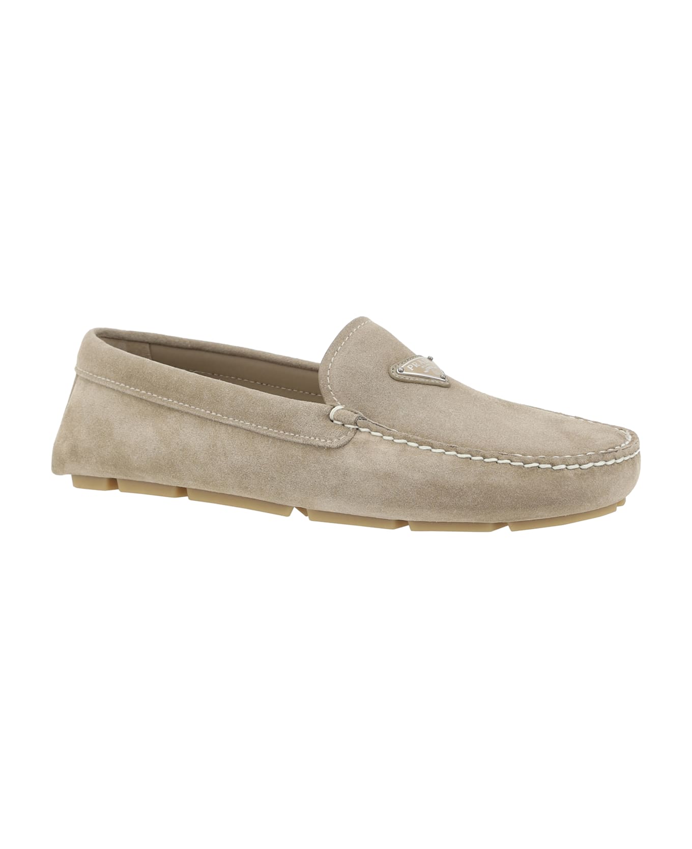 Prada Suede Loafers
