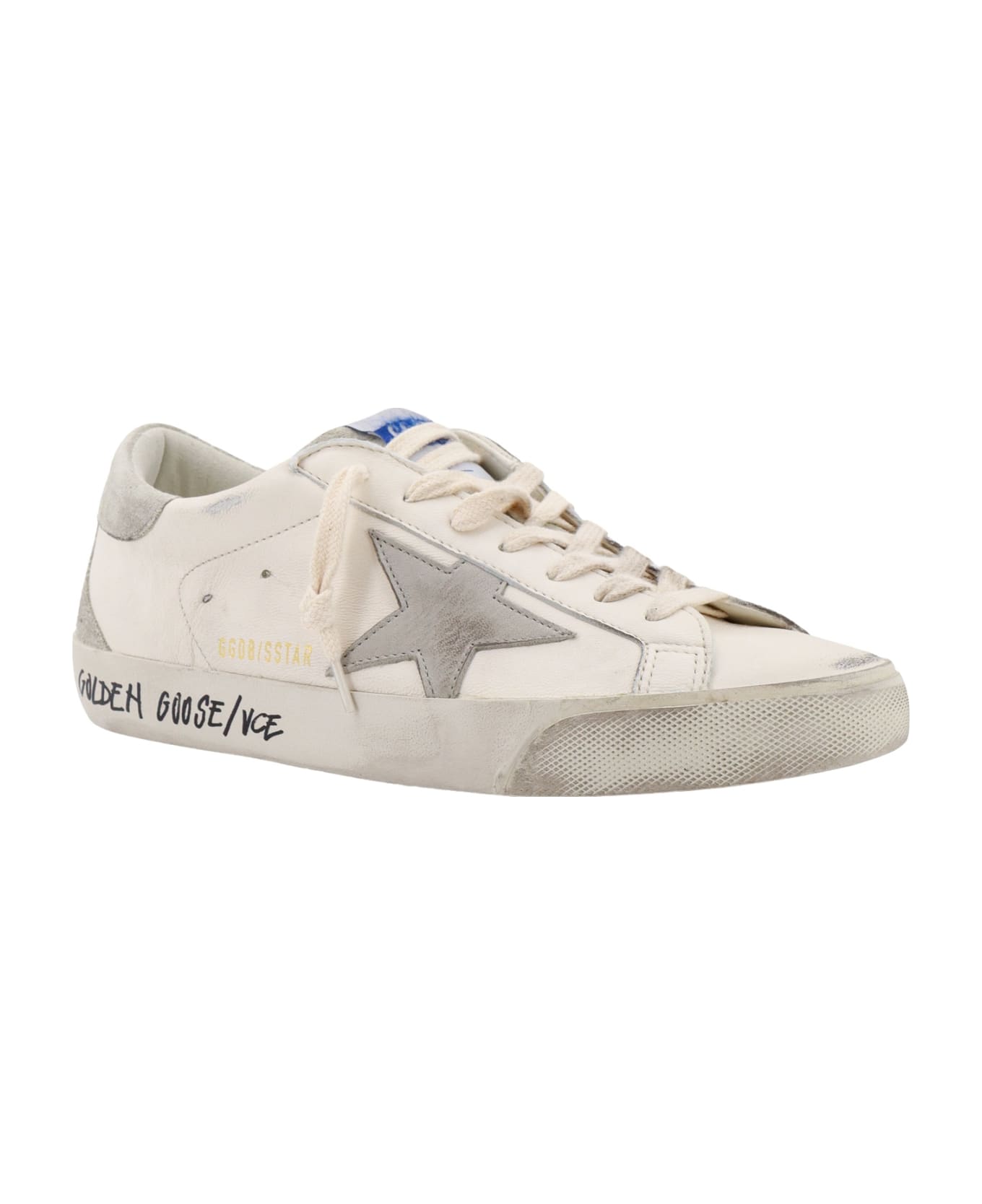 Golden Goose Superstar Classic Leather Sneakers - White