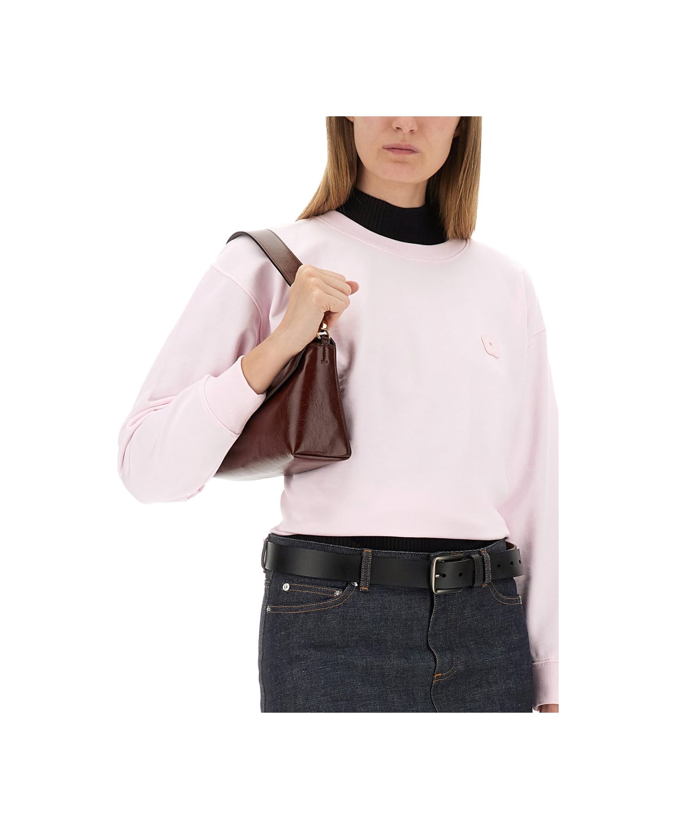 Kenzo Embroidered Sweatshirt "boke Flower 2.0" - PINK