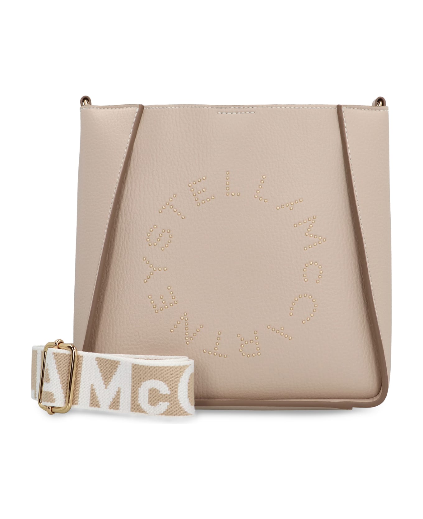 Stella McCartney Logo Shoulder Bag - Beige