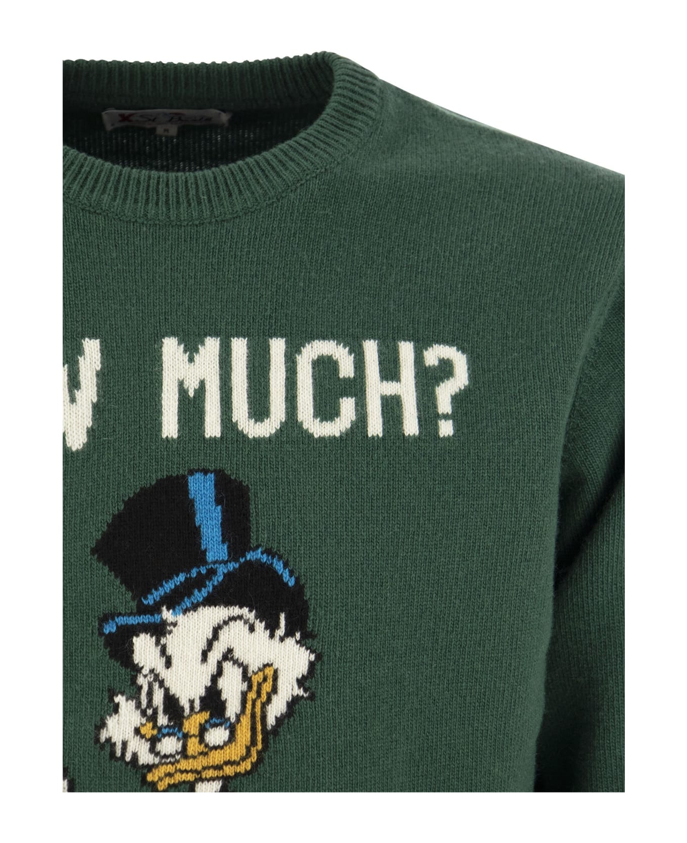 MC2 Saint Barth How Much Wool And Cashmere Blend Jumper Sweater - VERDONE ニットウェア