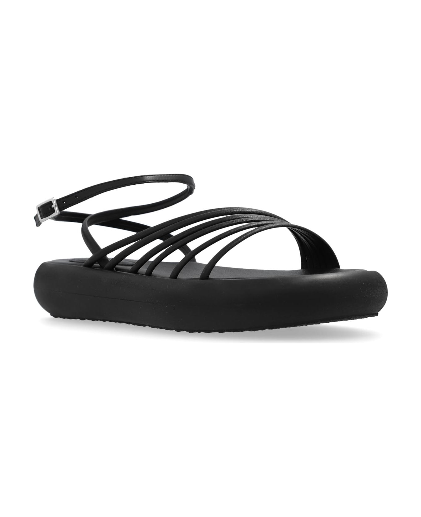 Vic Matié 'travel' Platform Sandals - Black