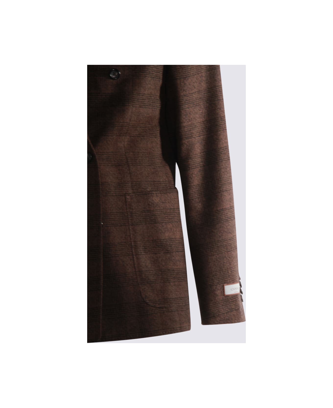 Canali Brown Wool Blazer