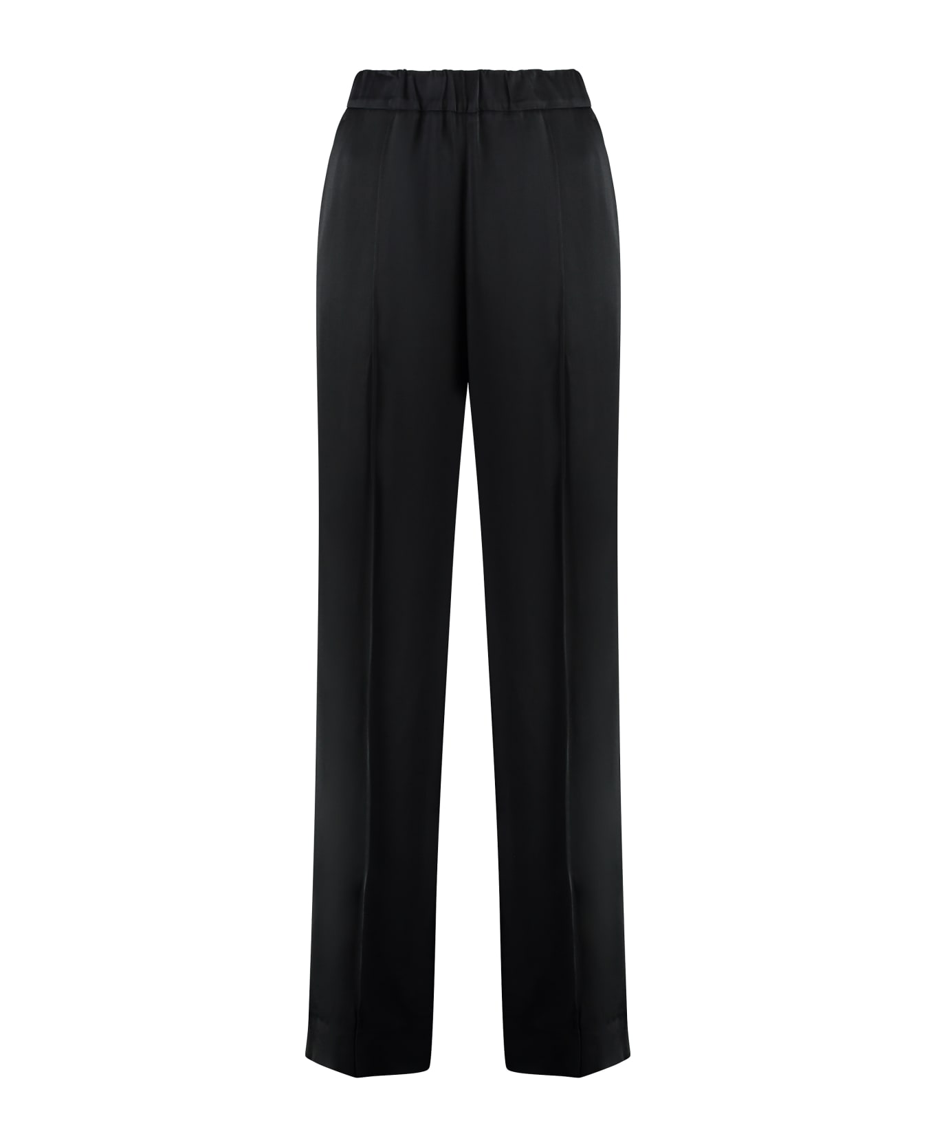 Jil Sander Satin Trousers - Black