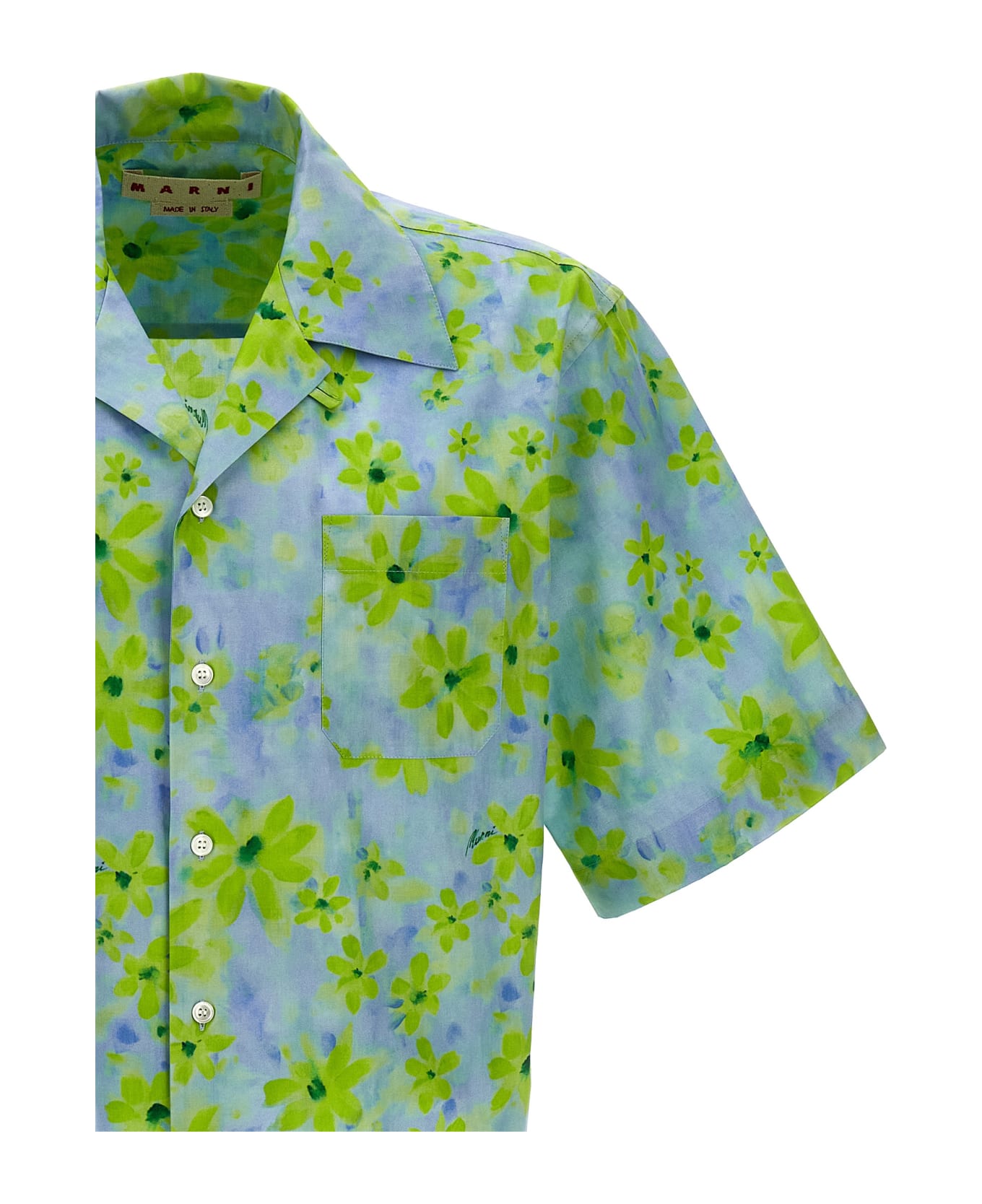 Marni 'parade' Shirt - GREEN シャツ