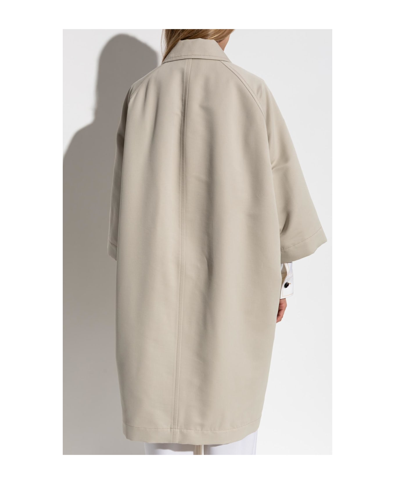 Bottega Veneta Loose-fit Coat - GREY