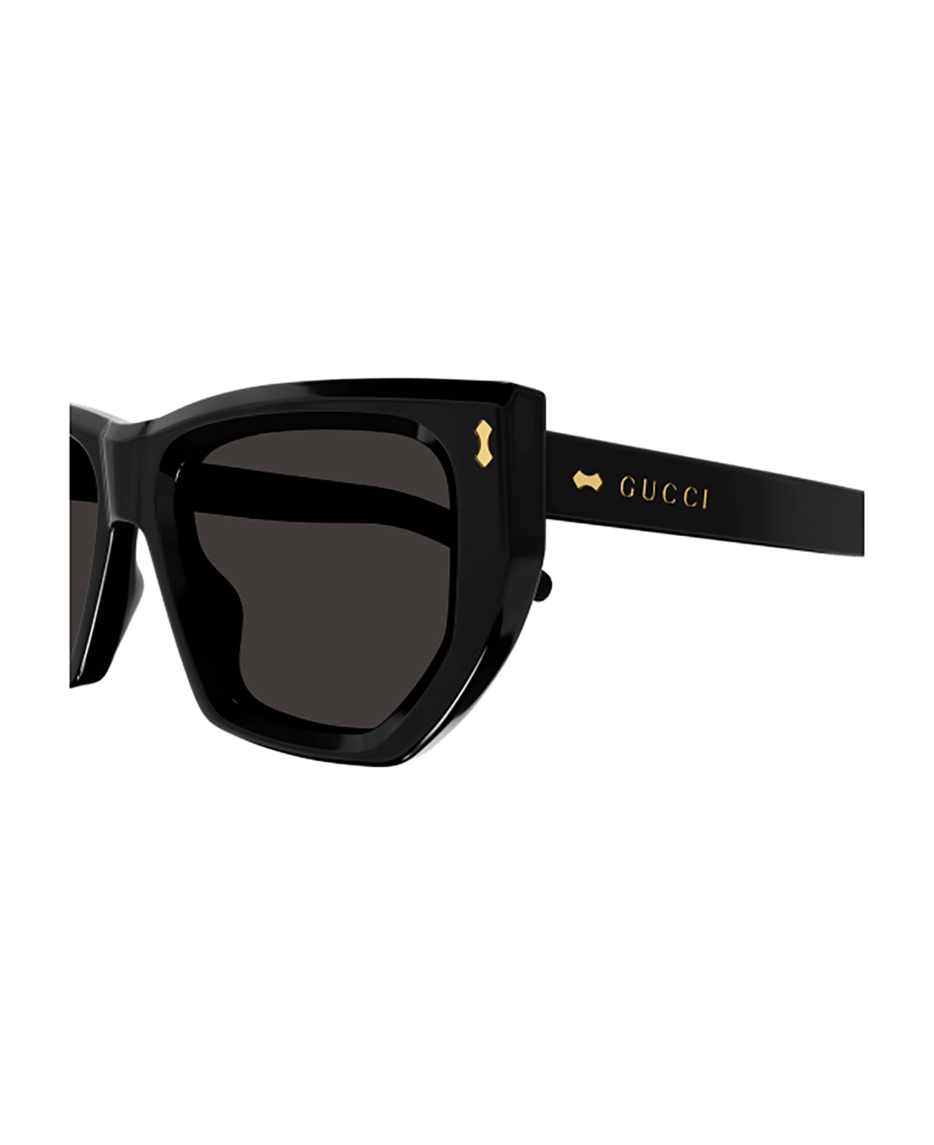 Gucci Eyewear GG1520S Sunglasses - Black Black Grey