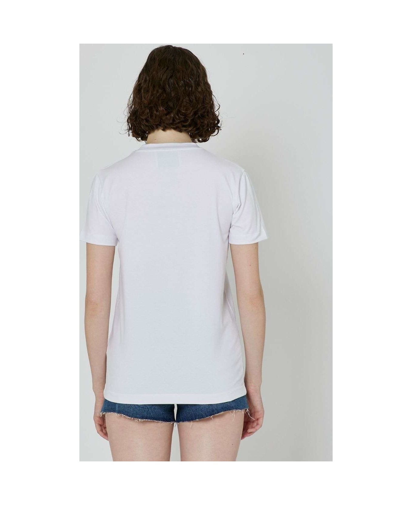 John Richmond T-shirt With Logo - Bianco