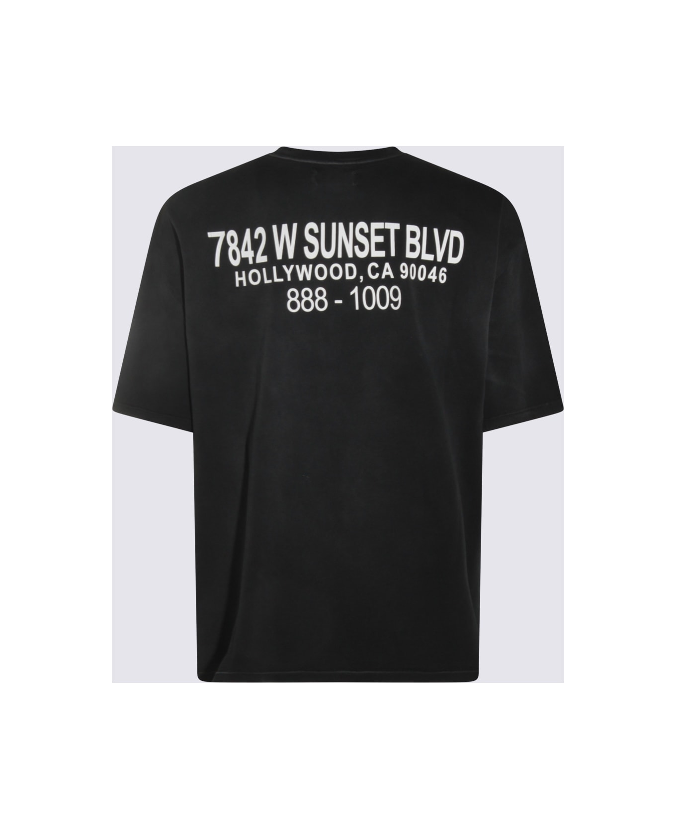 AMIRI Black Cotton T-shirt - Black
