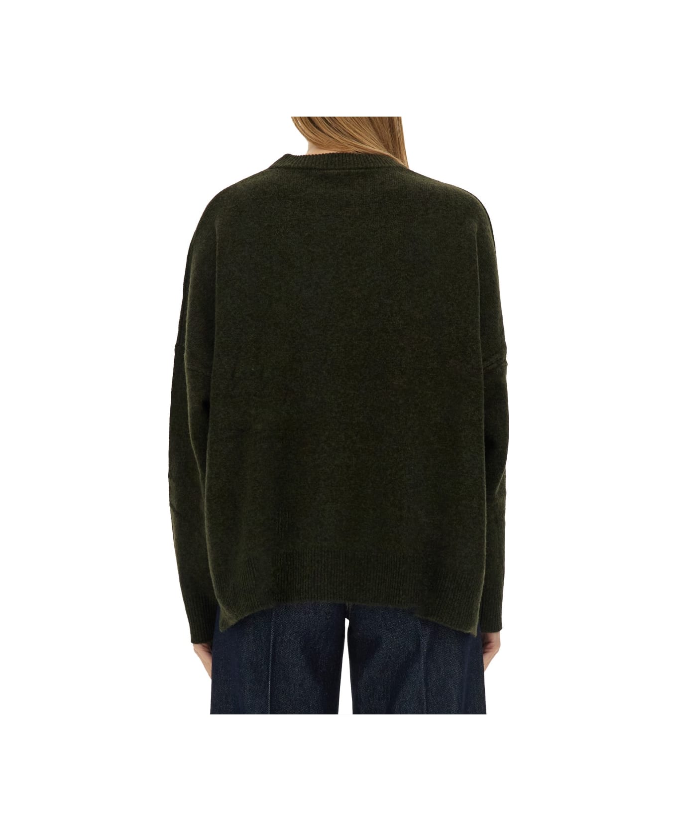Aspesi Wool Jersey. - GREEN