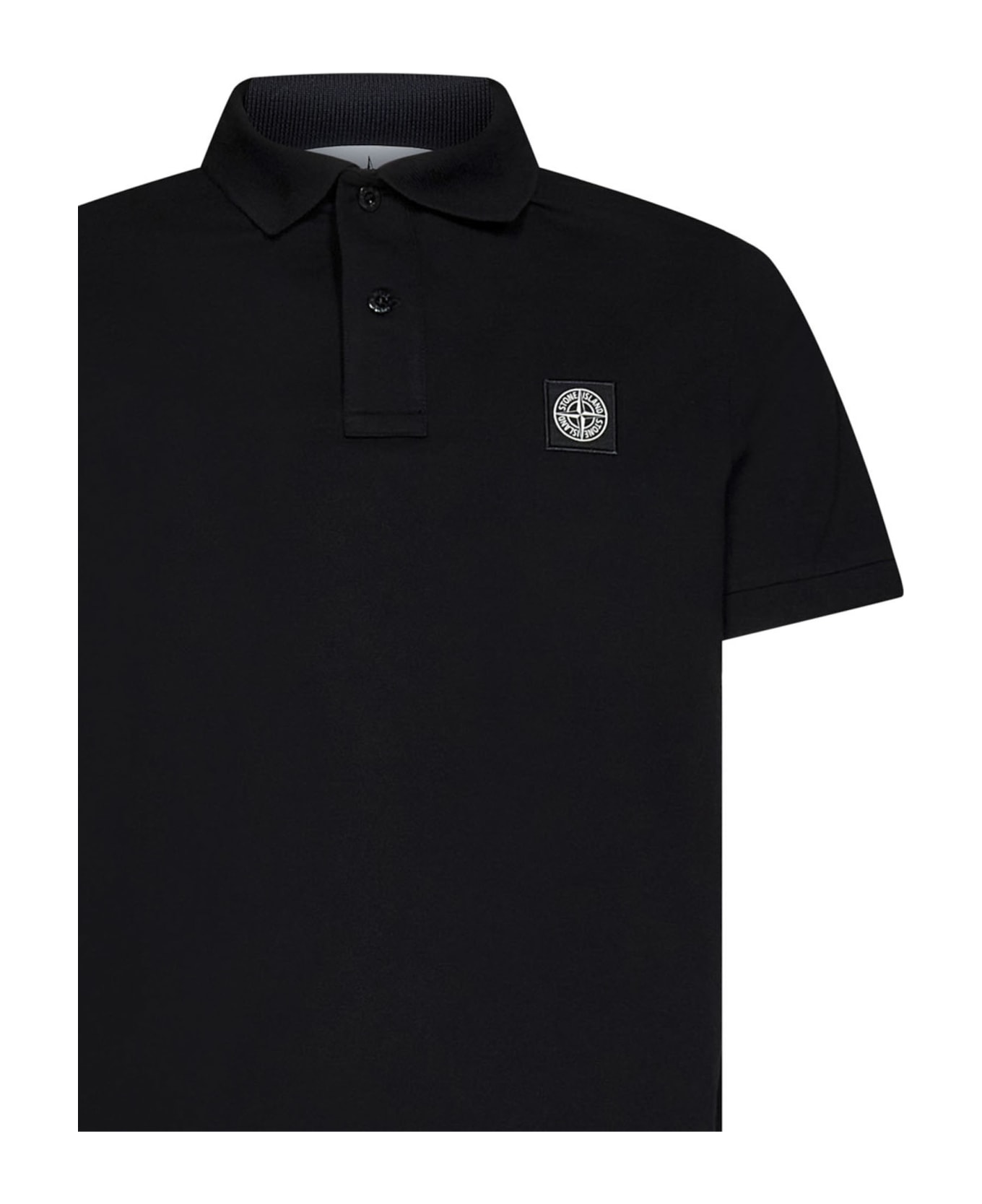 Stone Island Polo Shirt - Black