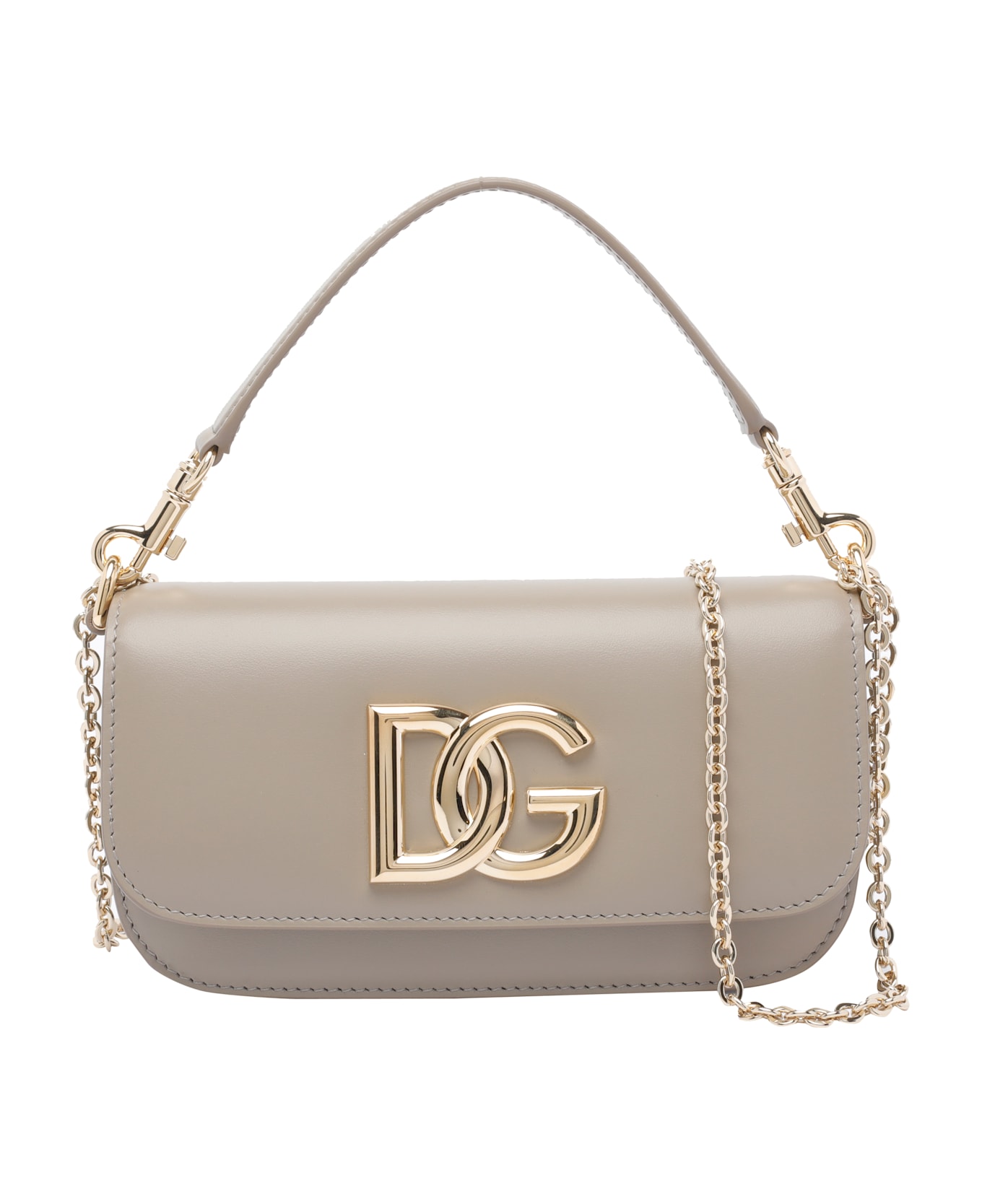 Dolce 
Gabbana 3.5 Crossbody Bag - Beige
