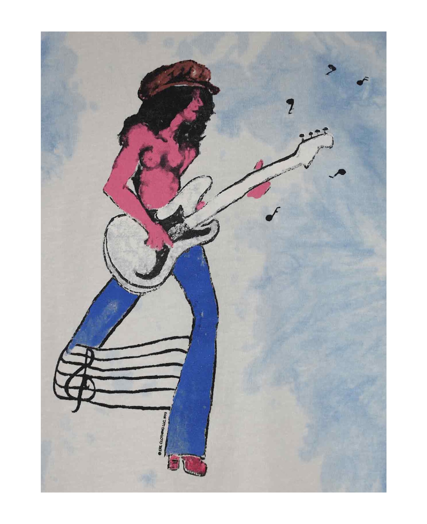 ERL "rocker" T-shirt - Multicolor
